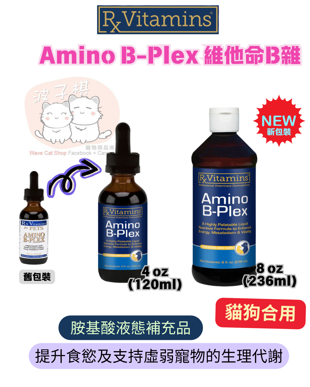 Rx Vitamins Amino B-Plex 維他命B雜