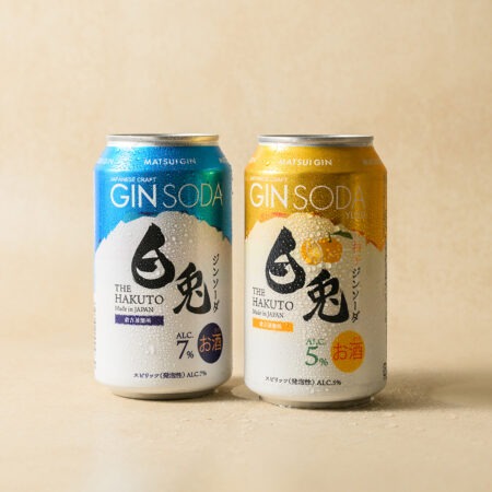 松井酒造 - 白兔 GIN SODA   Matsui Gin The Hakuto Gin Soda (1 x 24 x 350ml)