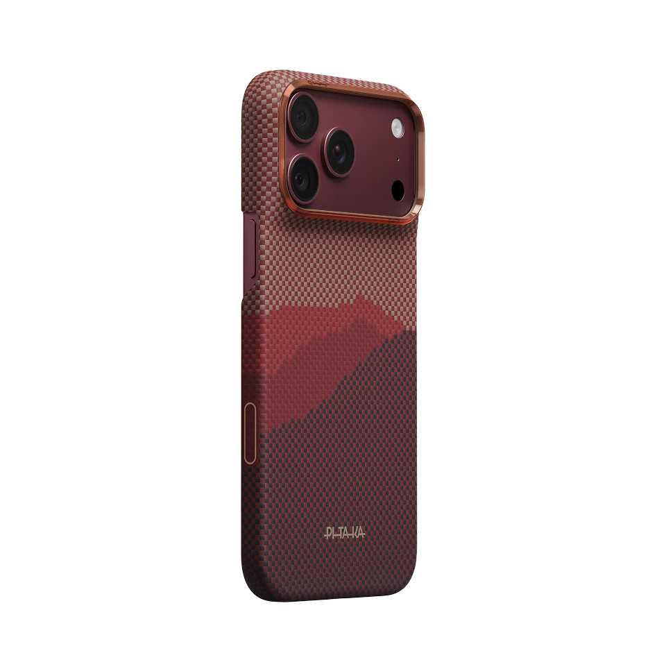Pitaka Edge Case for iPhone 18 Series - Autumn Dusk (PitaTap™)