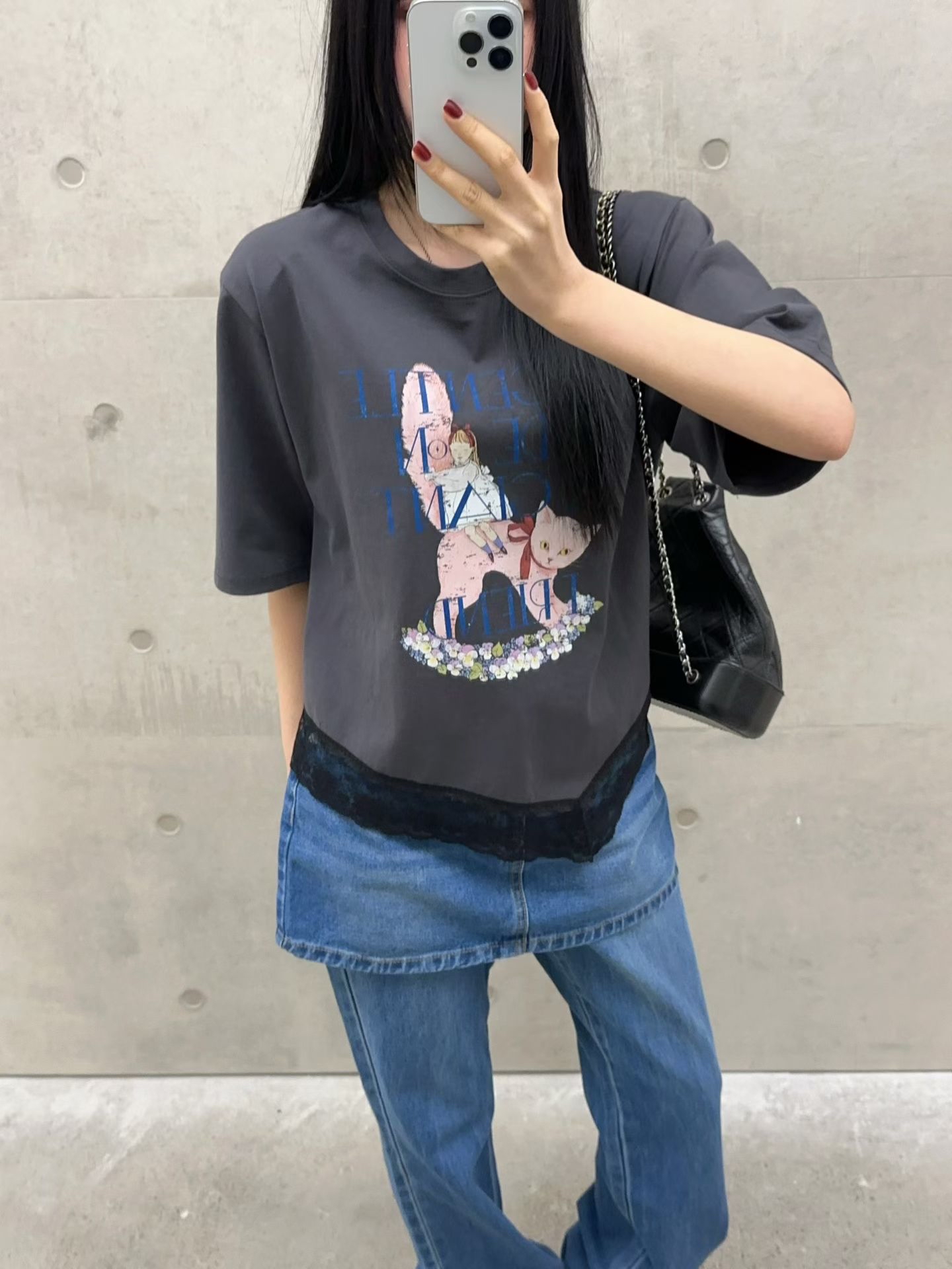 Bora 不規則衫腳tee 