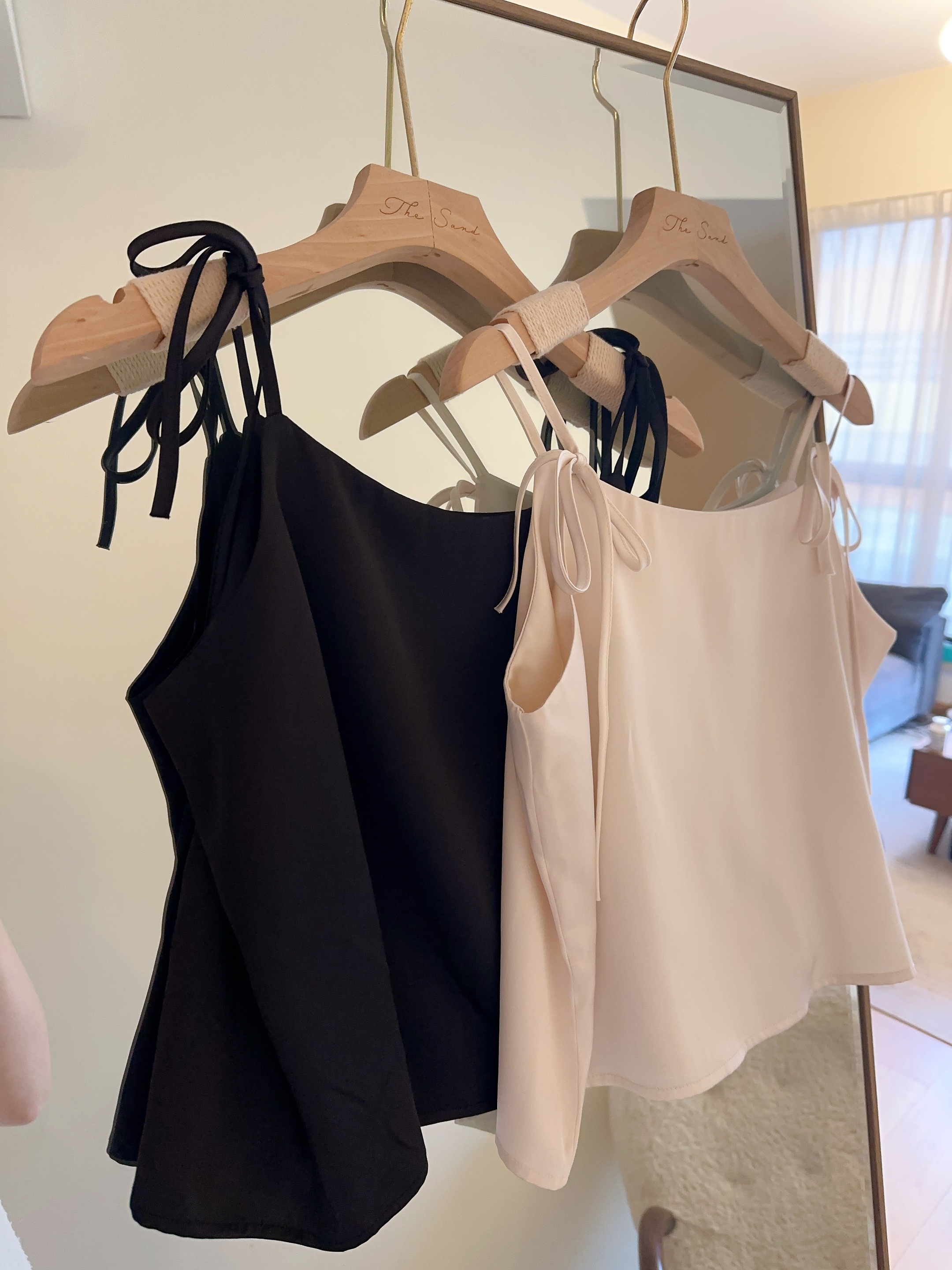 TheSand 自家製Ribbon Silky vest