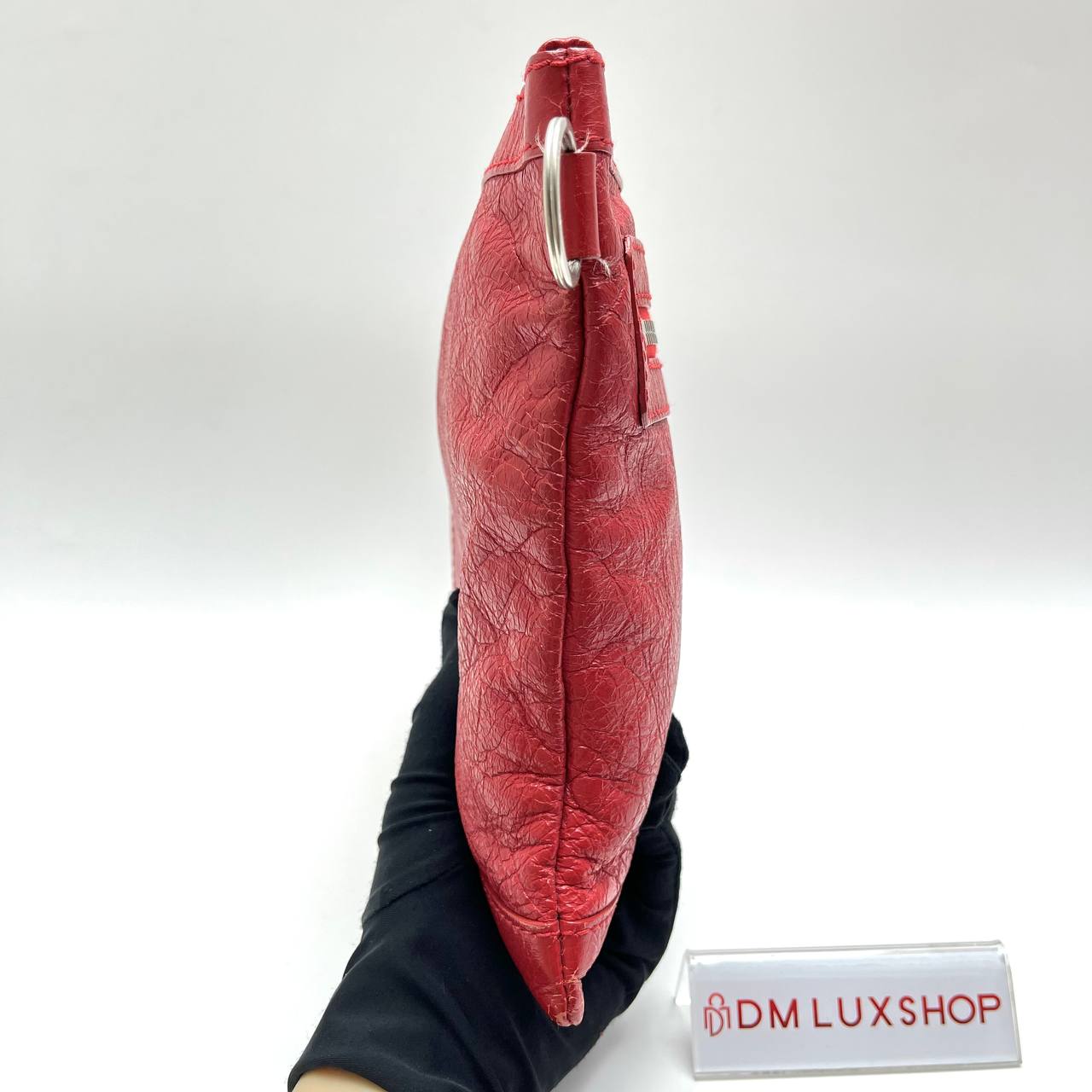 Balenciaga Red Clutch