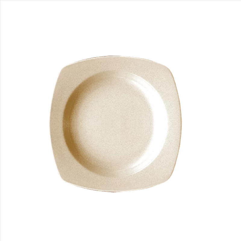 SPECKLE BEIGE BPS17/BPS22/BPS24/BPS27 Square Soup Plate (SE)
