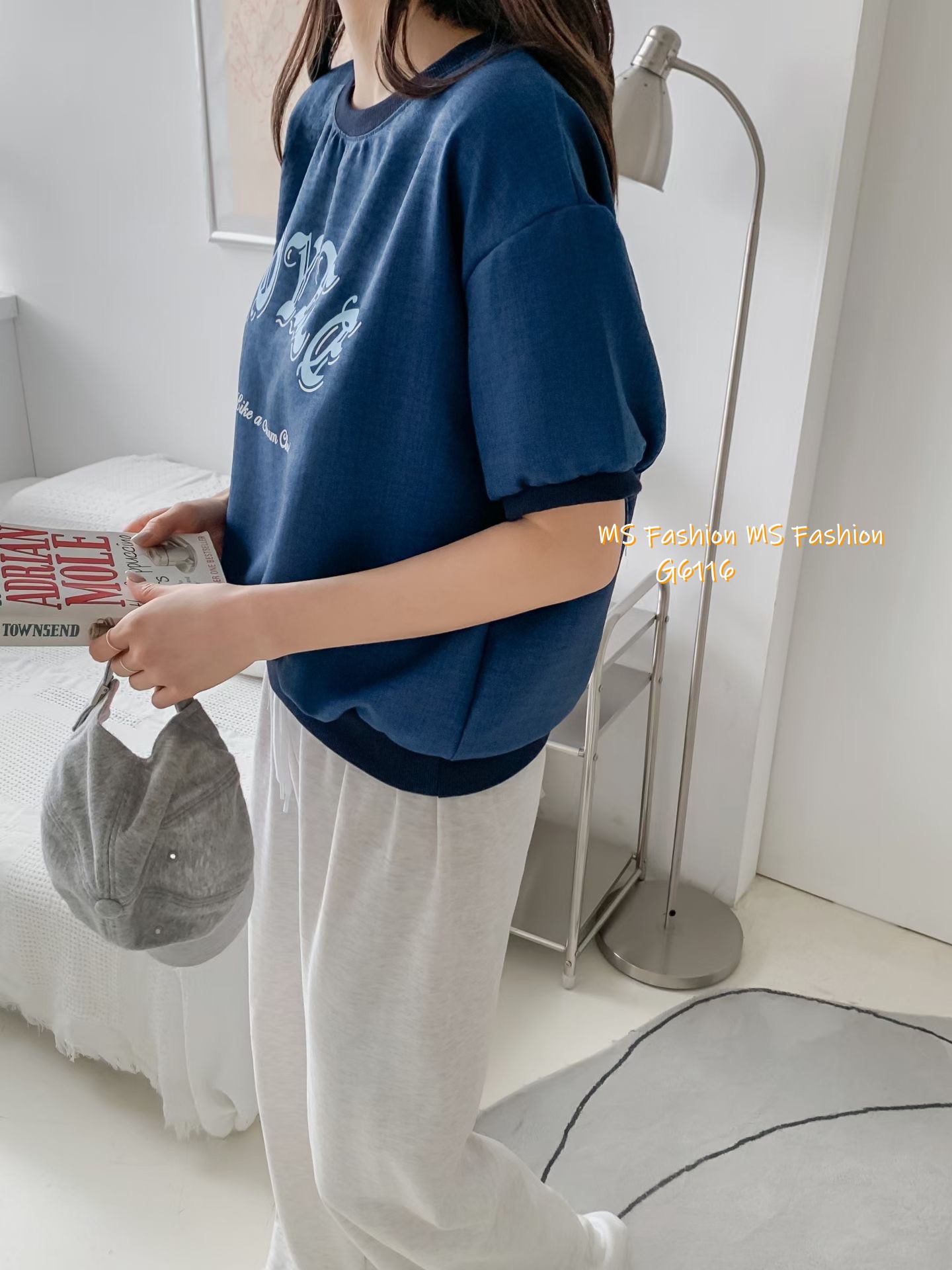 G6116 韓國🇰🇷拼邊字母top