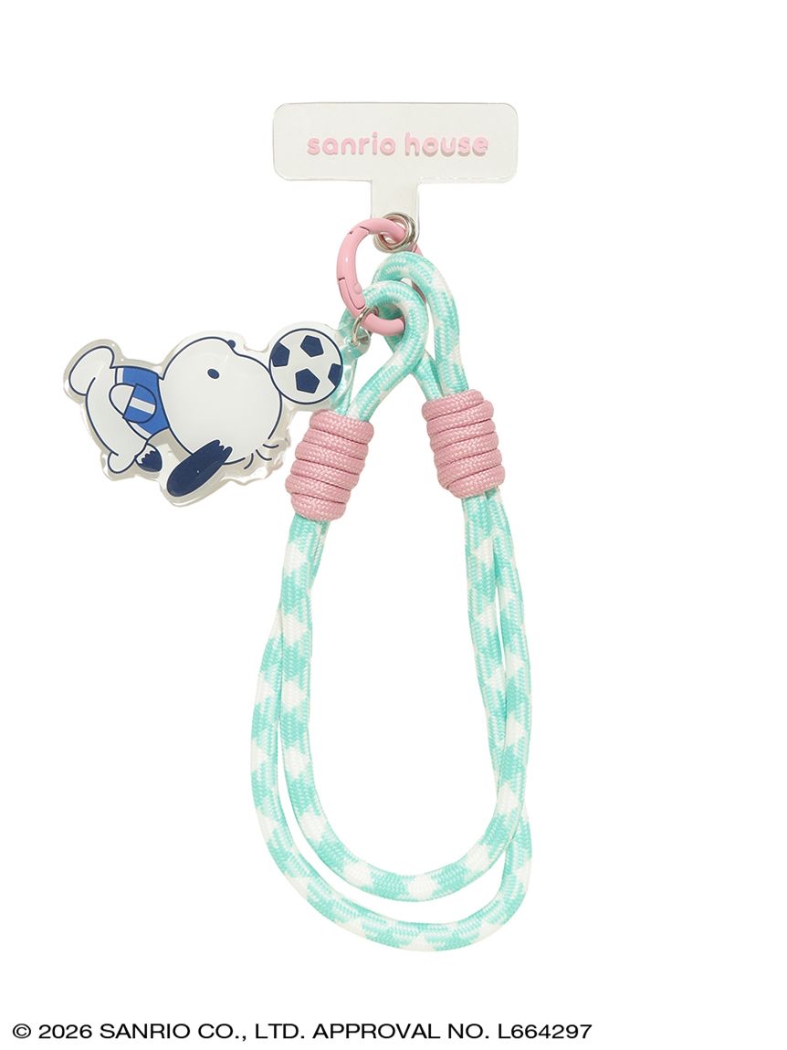 🎀【預訂】Sanrio HAPIDANBUI 電話掛卡連手帶 - Pochacco