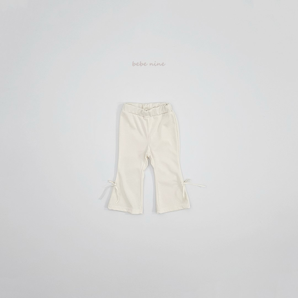 🌸預訂 韓國直送🌸🇰🇷Bebenine兩色絲帶喇叭褲