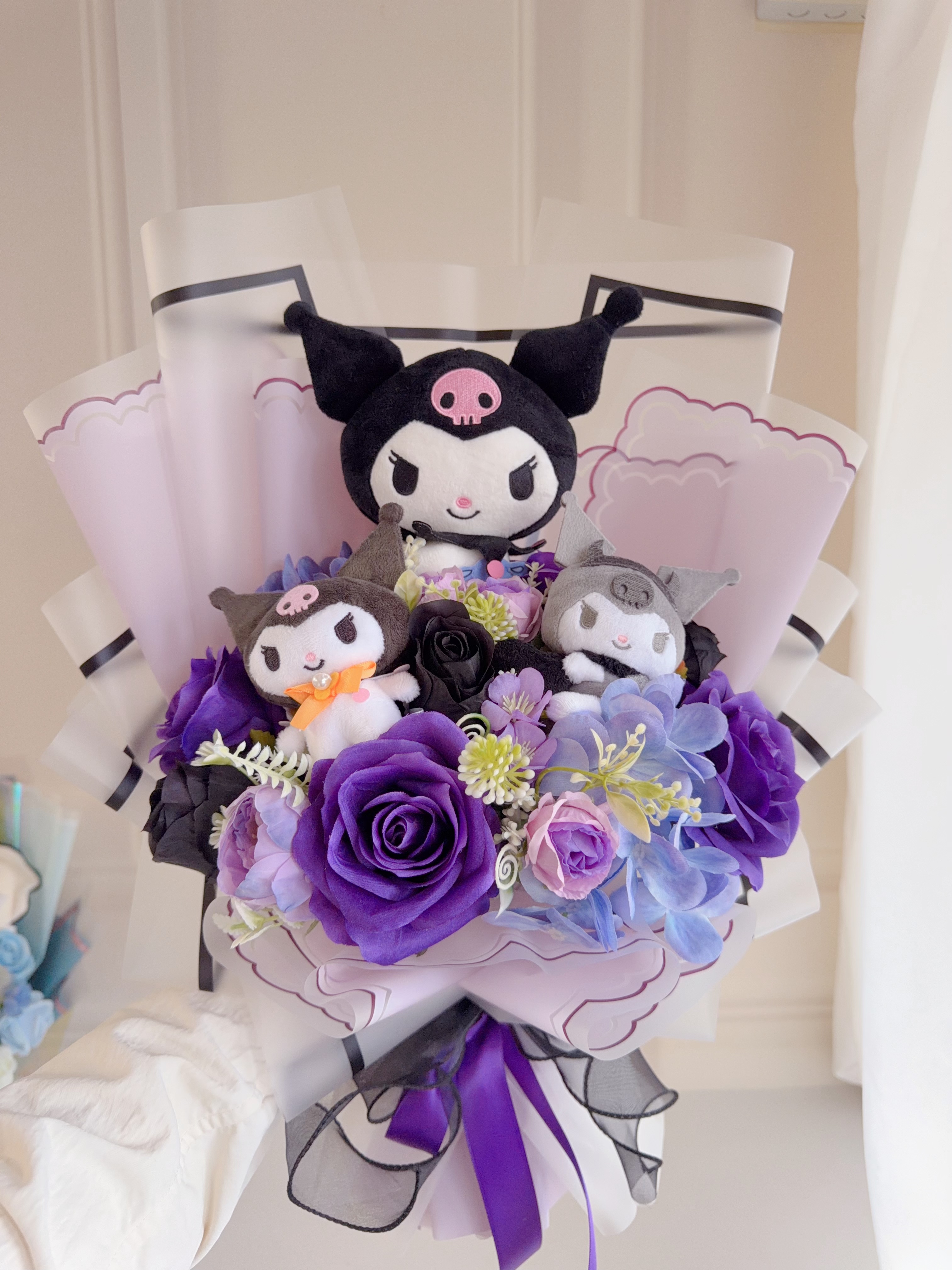 (現貨)kuromi公仔花