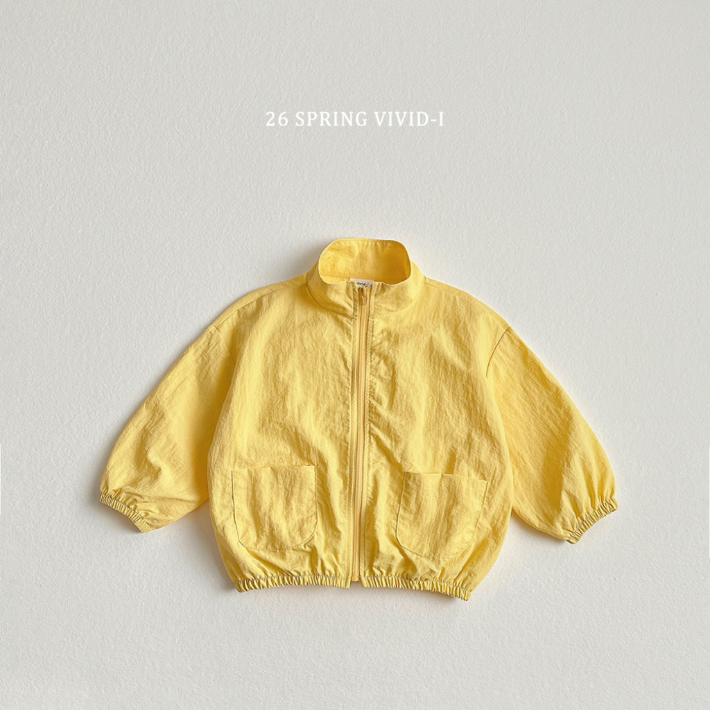 🌸預訂 韓國直送🌸🇰🇷VIVIDI四色口袋高領開襟拉鍊外套