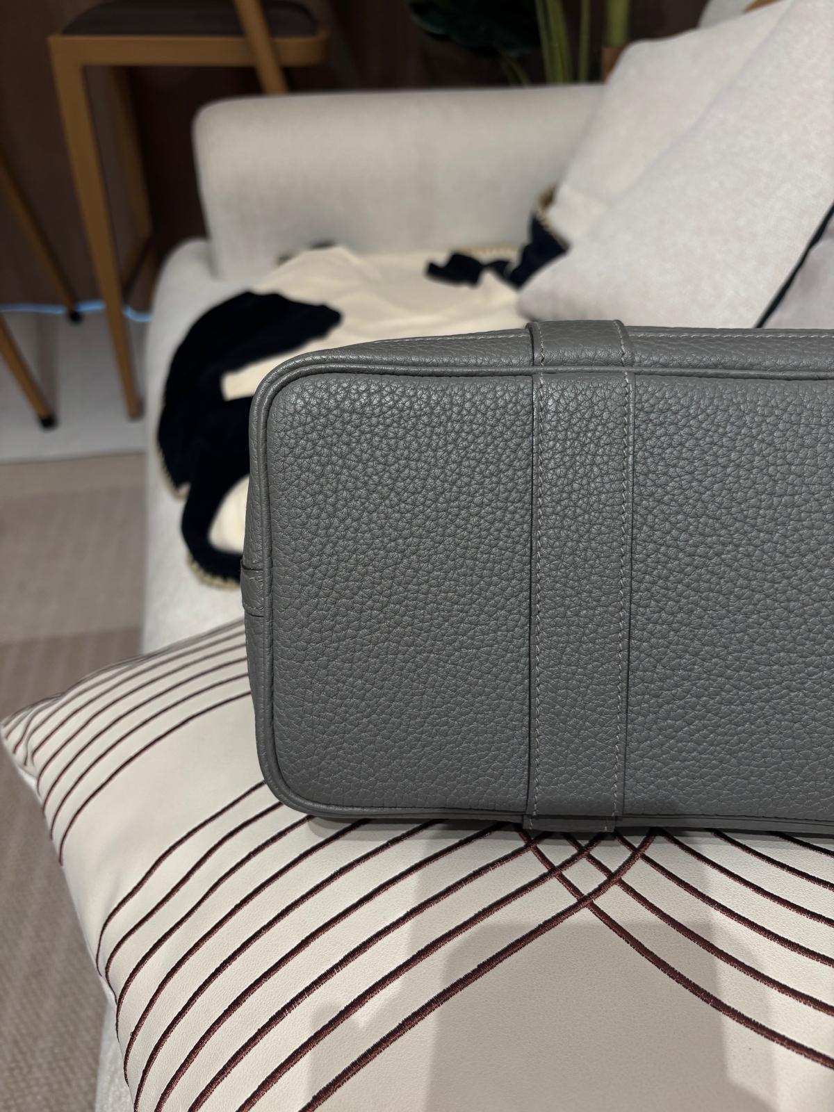 Hermes Garden Party 30 Stamp U 積雨雲灰 100%Authentic, 95%New ✅Dust bag