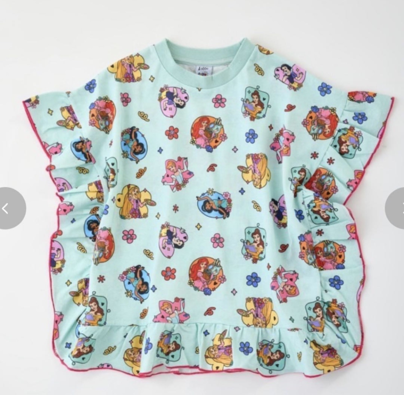 ▫️現貨▫️Littc x Disney 公主滿印飛飛袖