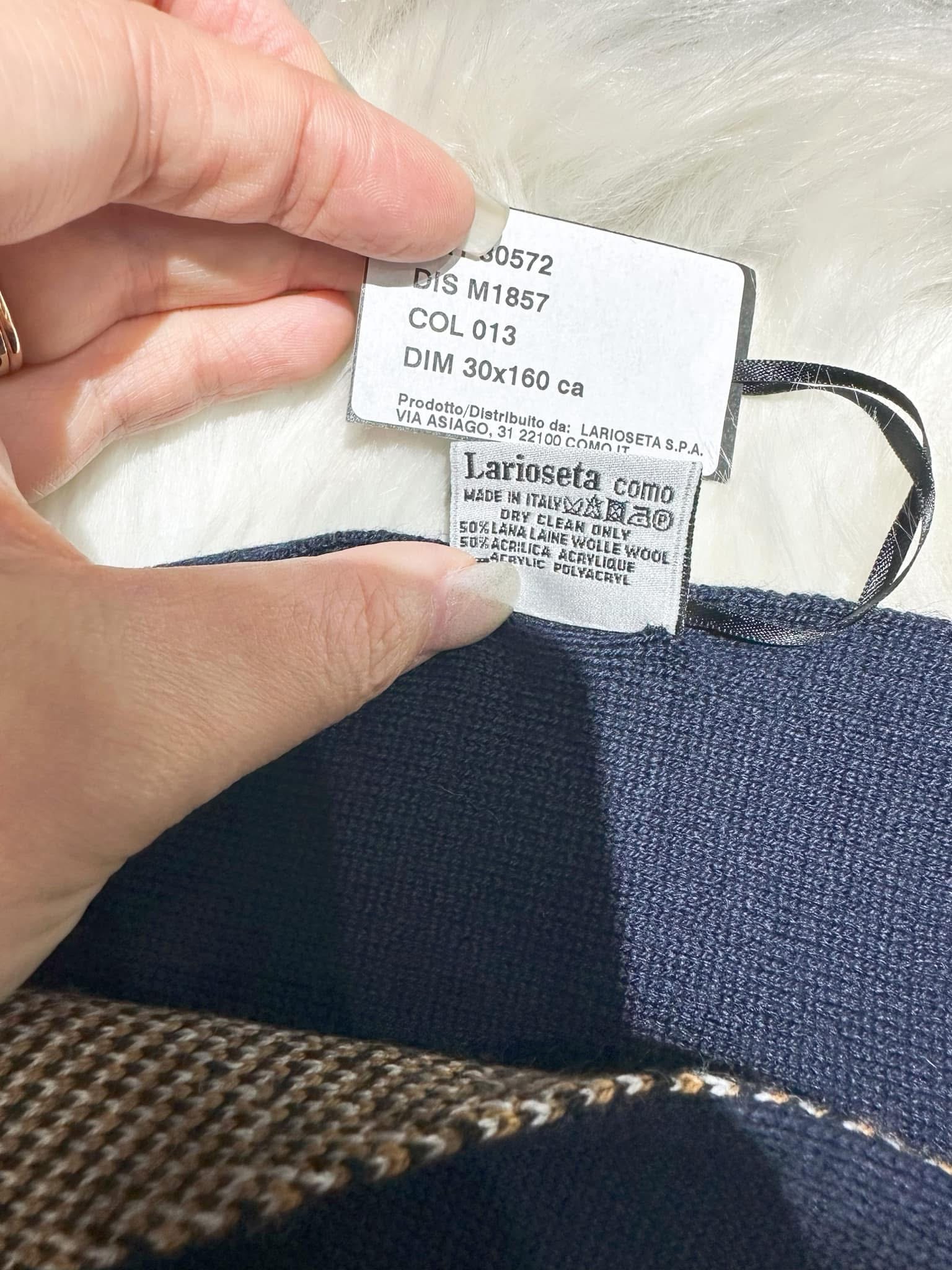 Moschino scarf Bear/navy