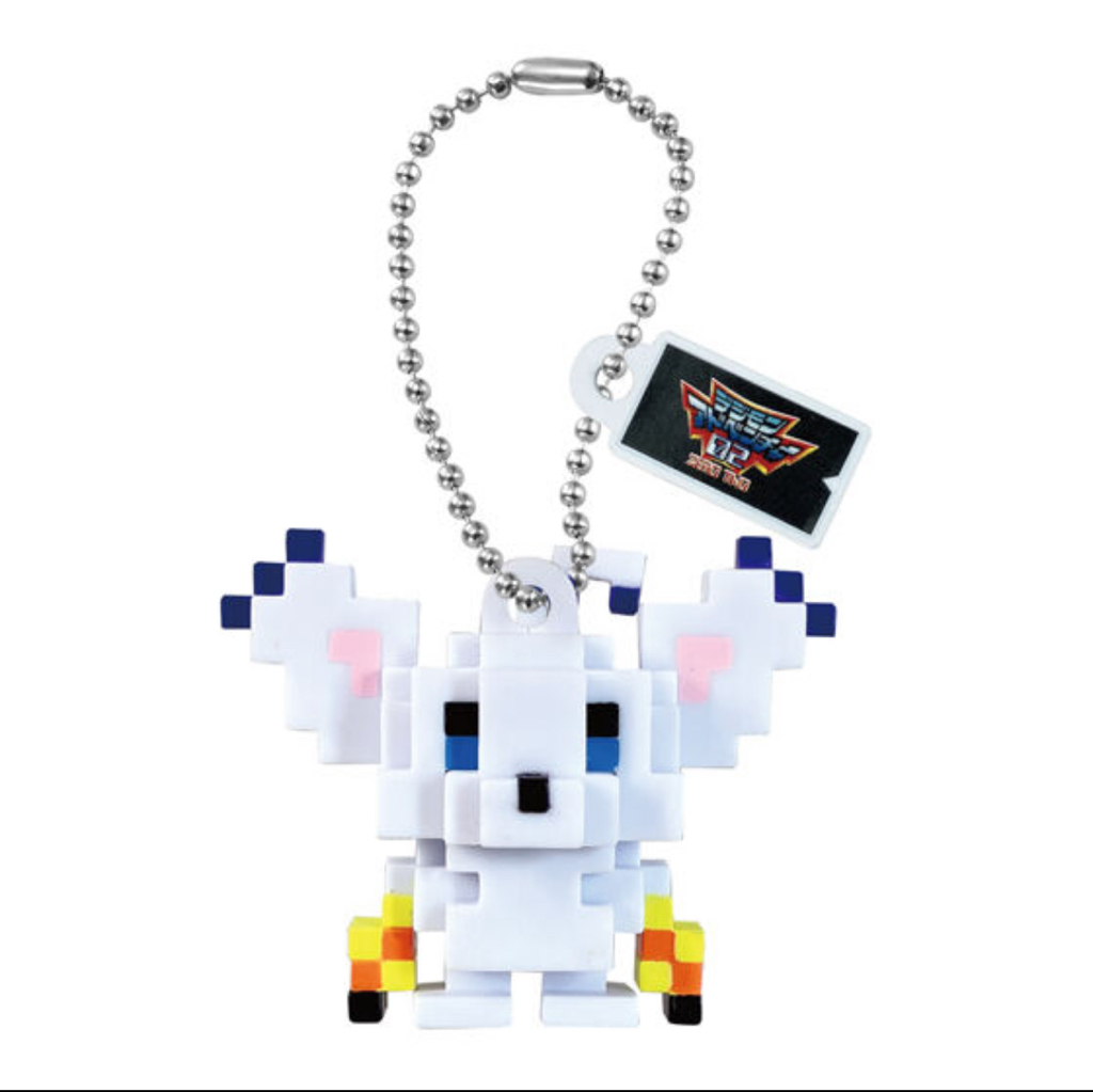 現貨 Bandai 扭蛋 數碼暴龍 方塊公仔 吊飾