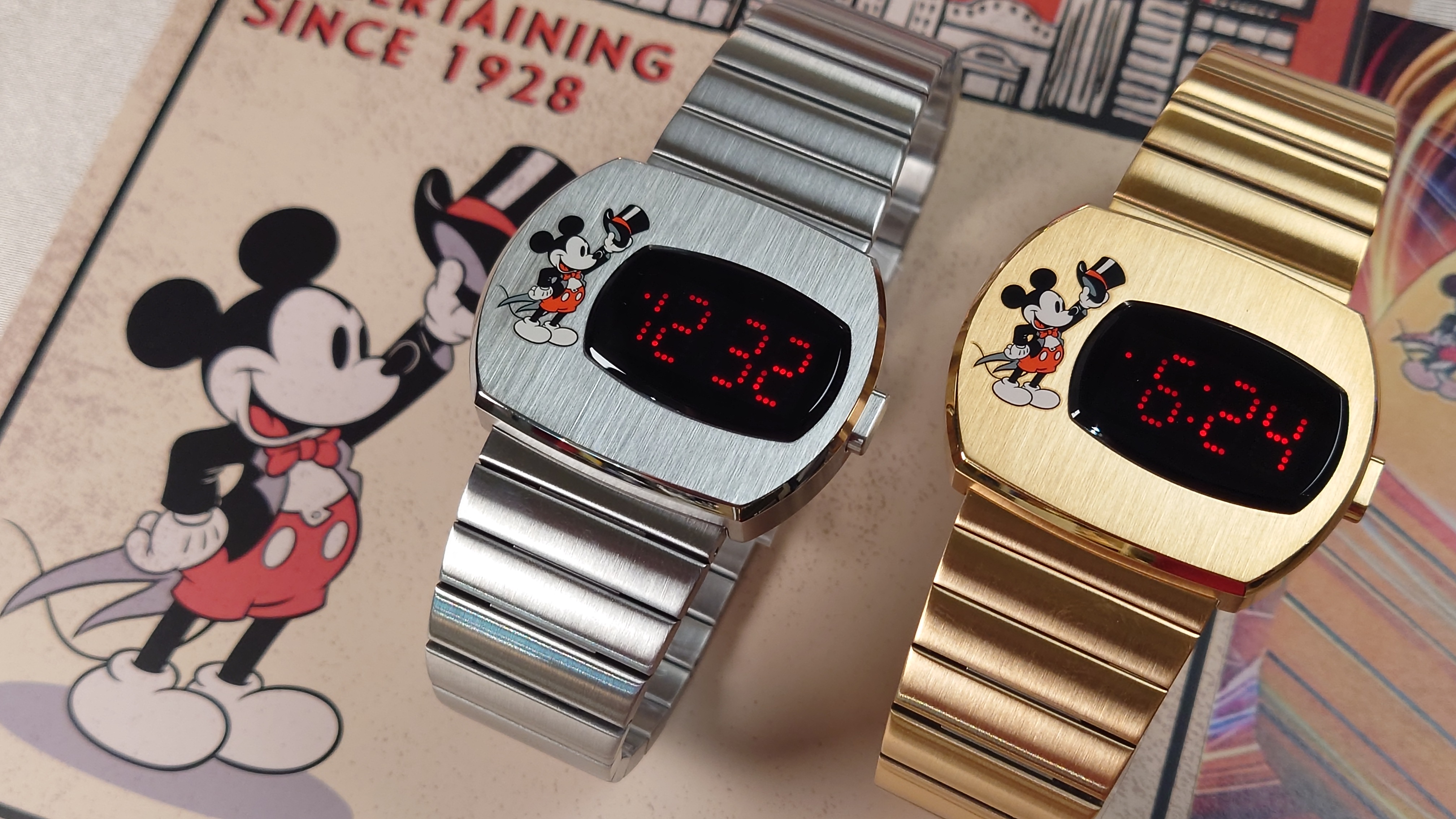 Mickey Mouse 50年代電子跳字錶