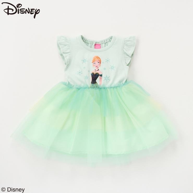 🇯🇵限時預訂 日本直送🇯🇵Anna印花薄紗荷葉邊連身裙