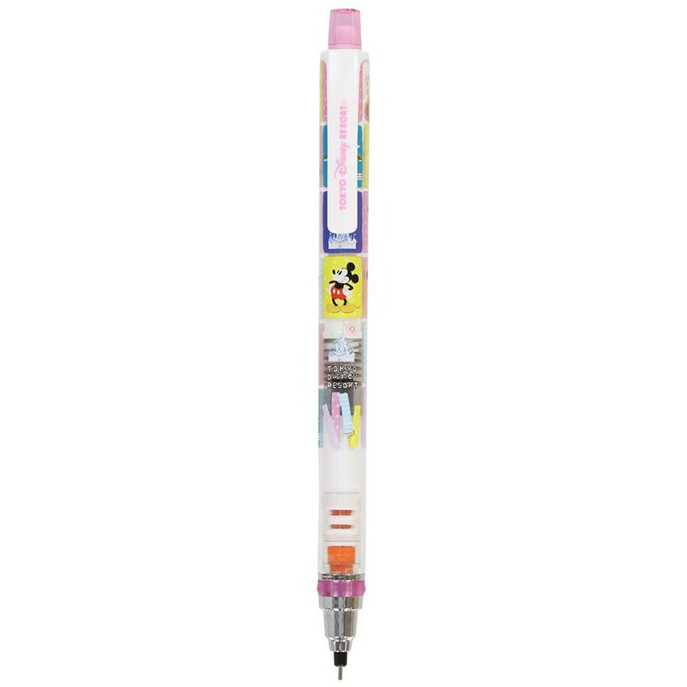 現貨｜【日本 Disney Store 限定】Tokyo Disneyland Resort 東京迪士尼樂園 日本製 Uni KURU TOGA 0.5mm 不斷芯旋轉自動 鉛芯筆 068513
