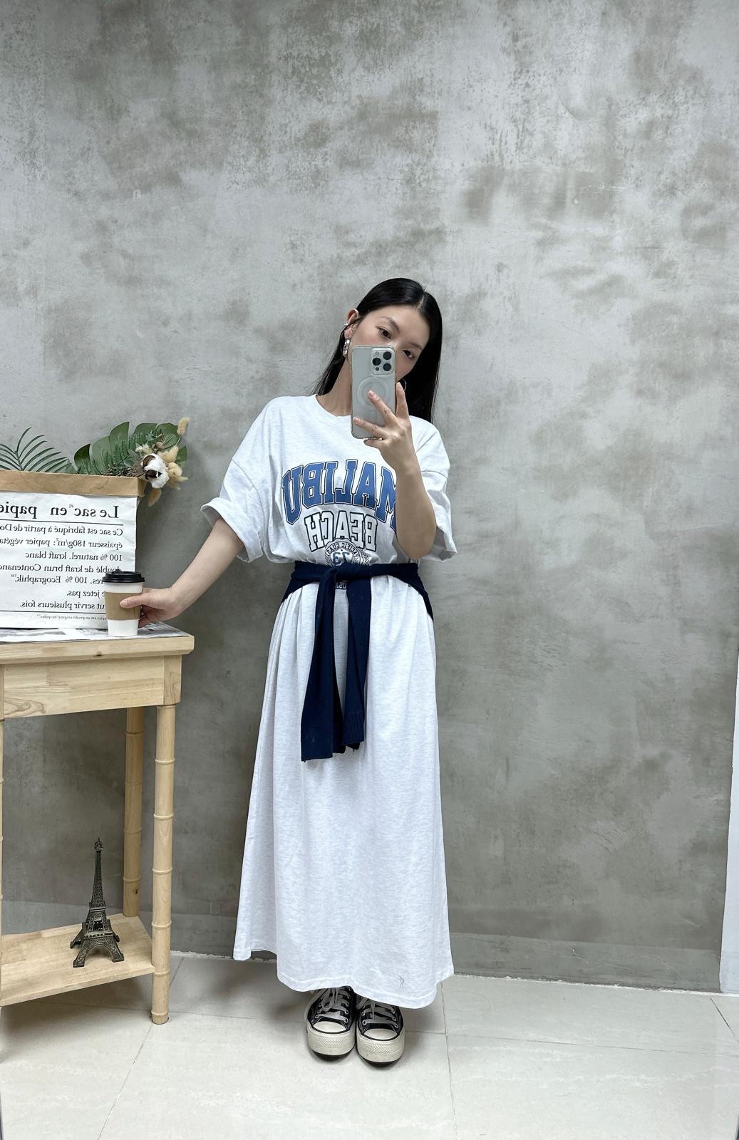 K03 洗水print 長身Ops