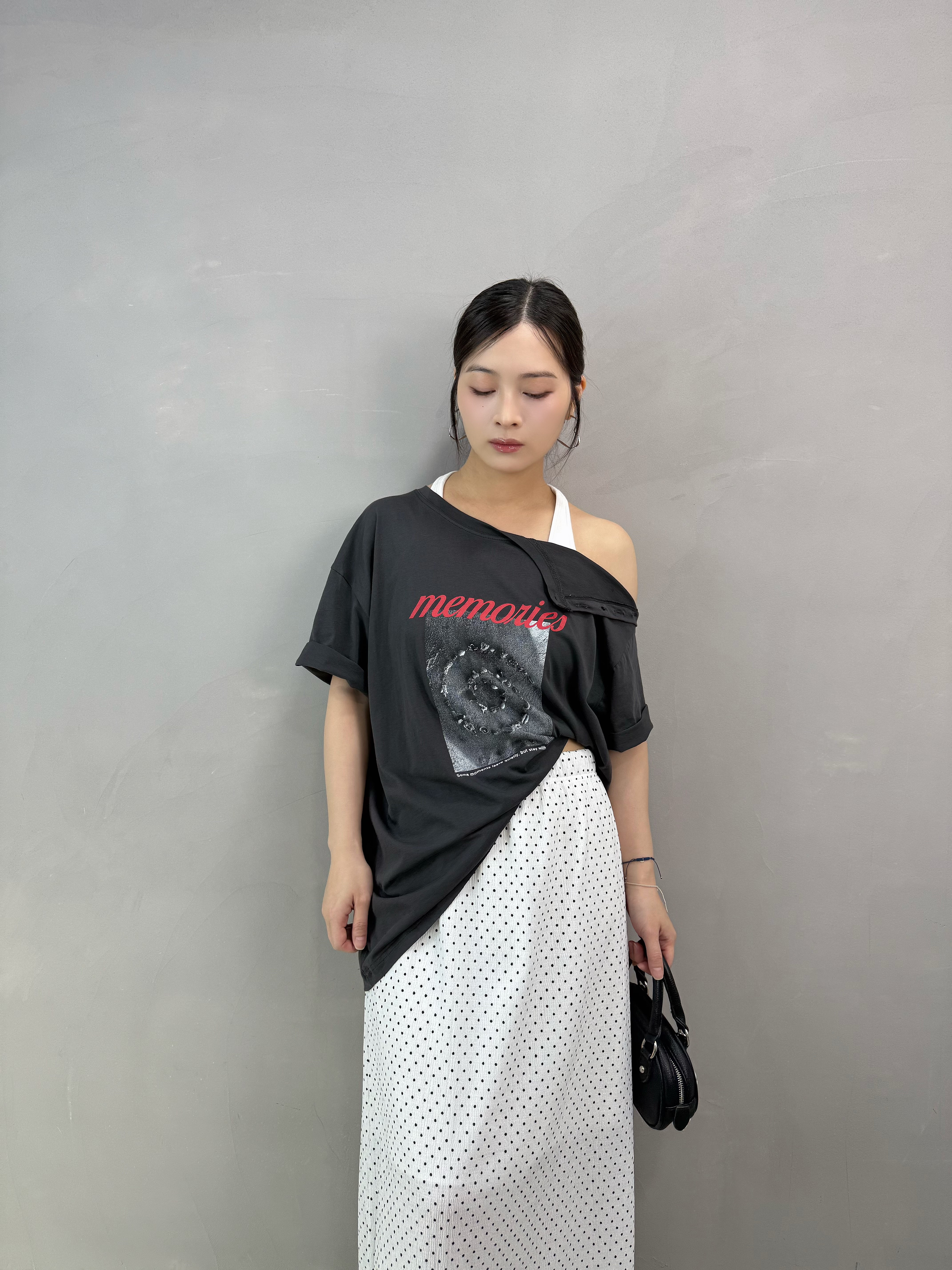 Z72 Y背U領長bra-top