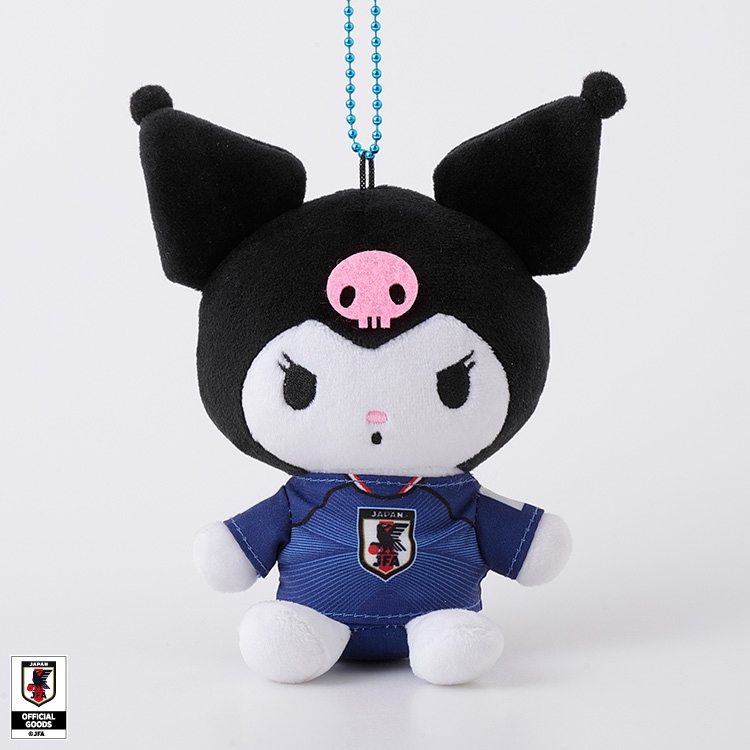 🌸 【預訂】Kuromi 公仔掛飾 - Sanrio x Japan National Football Team Ver. 2026