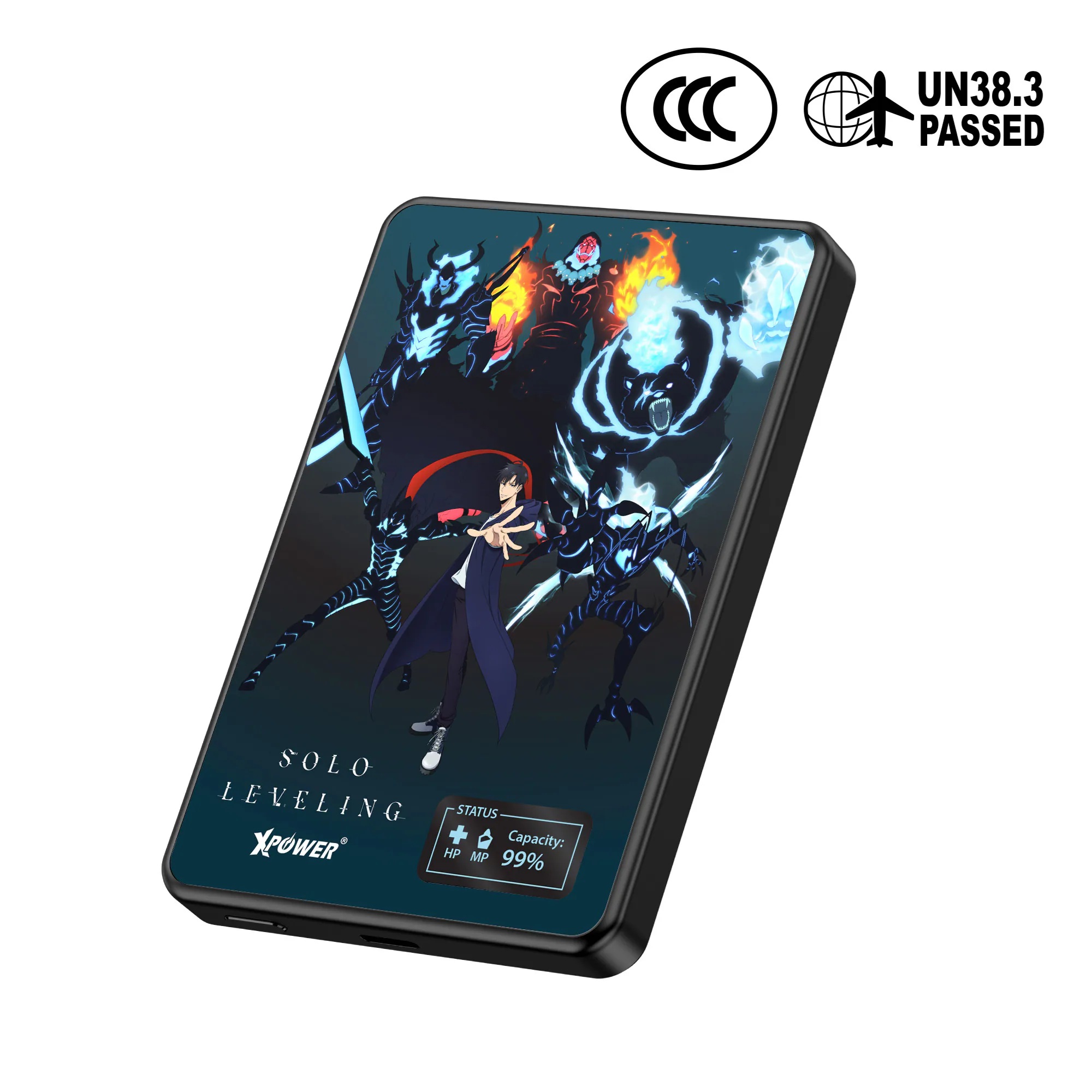 (3C認證)XPower x 我獨自升級MagDigita2 第2代 彩屏顯示 鋁合金 10000mAh PD3.0+QI2 磁吸移動電源 MDT2-sl1