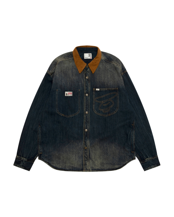 AAPE College Crop Shirt (8591XXR)