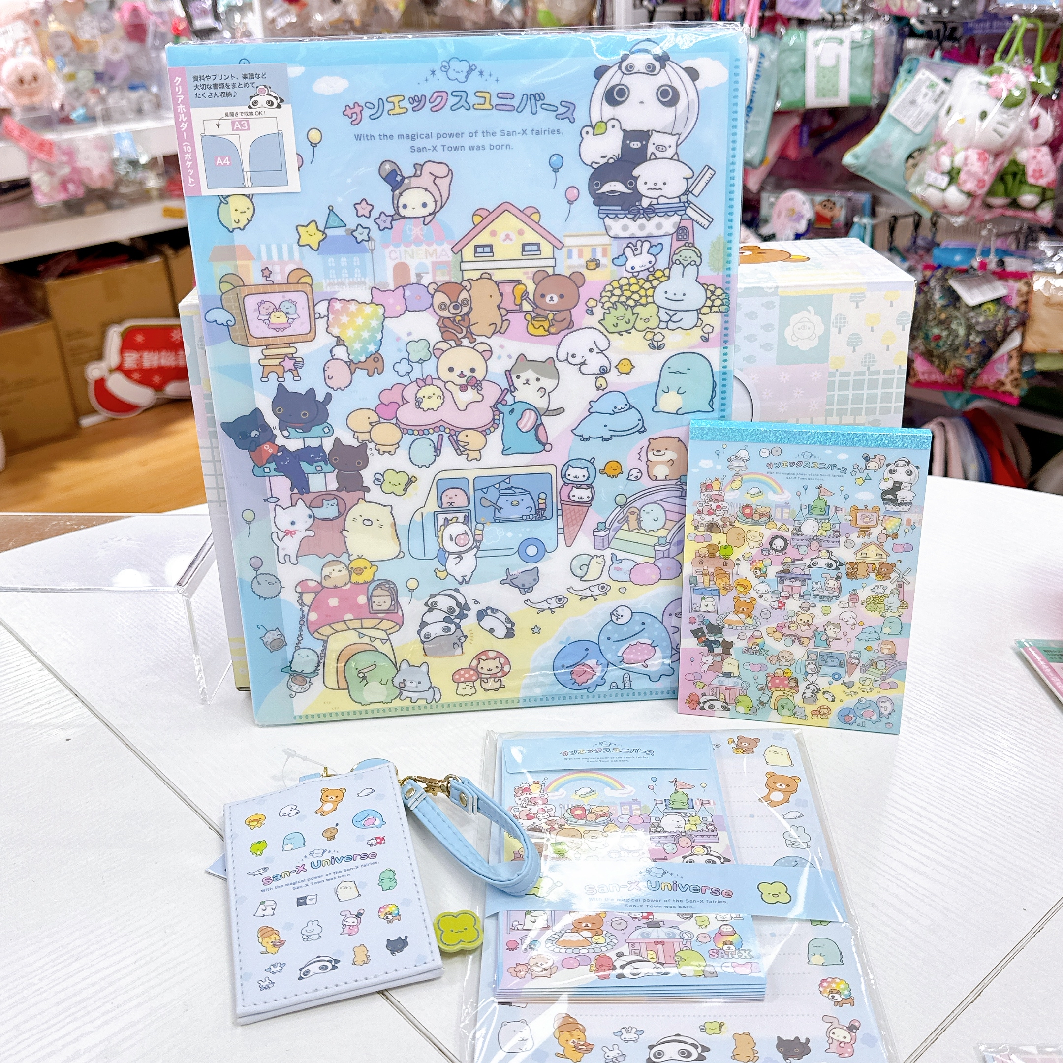 日本直送SanX全角色File Memo信紙套裝