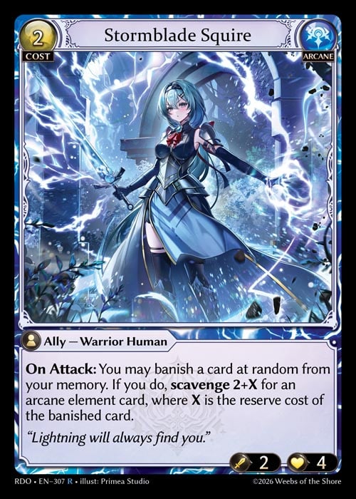 Stormblade Squire / RDO-307 (R)