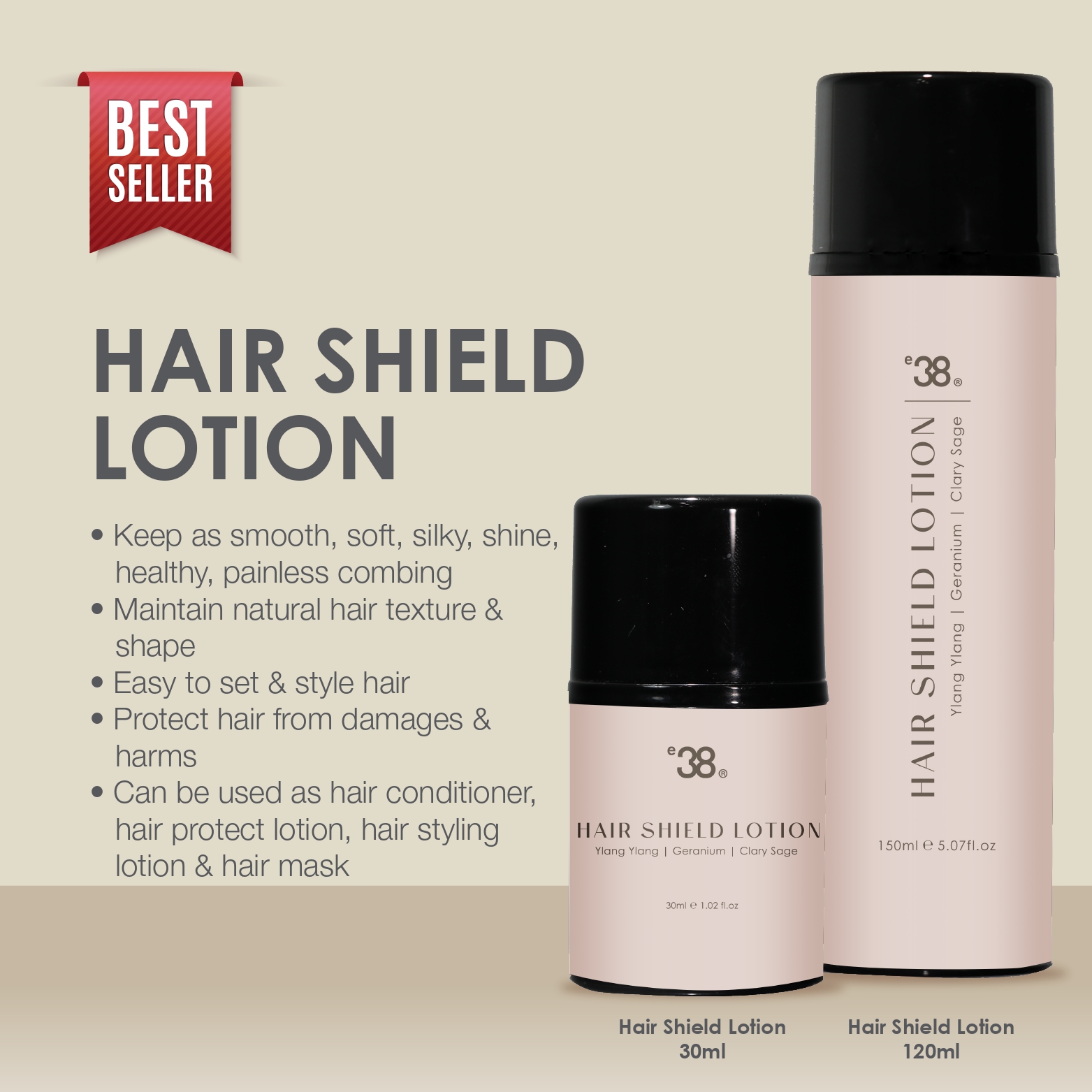 Energy Palais Travel Pack (Caresse Soap + Energy Lotion + Hair Lotion)