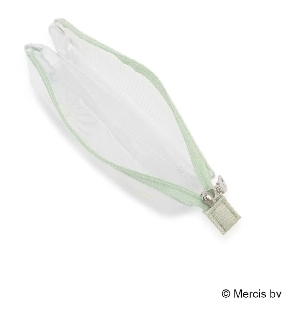 🐰💚 開心果及薰衣草系列 💜 " 3格多功能 zipper Pouch "( 📦 大約4月底 ～5月底到貨, 若遇到缺貨或其它因素貨期會延遲 ）