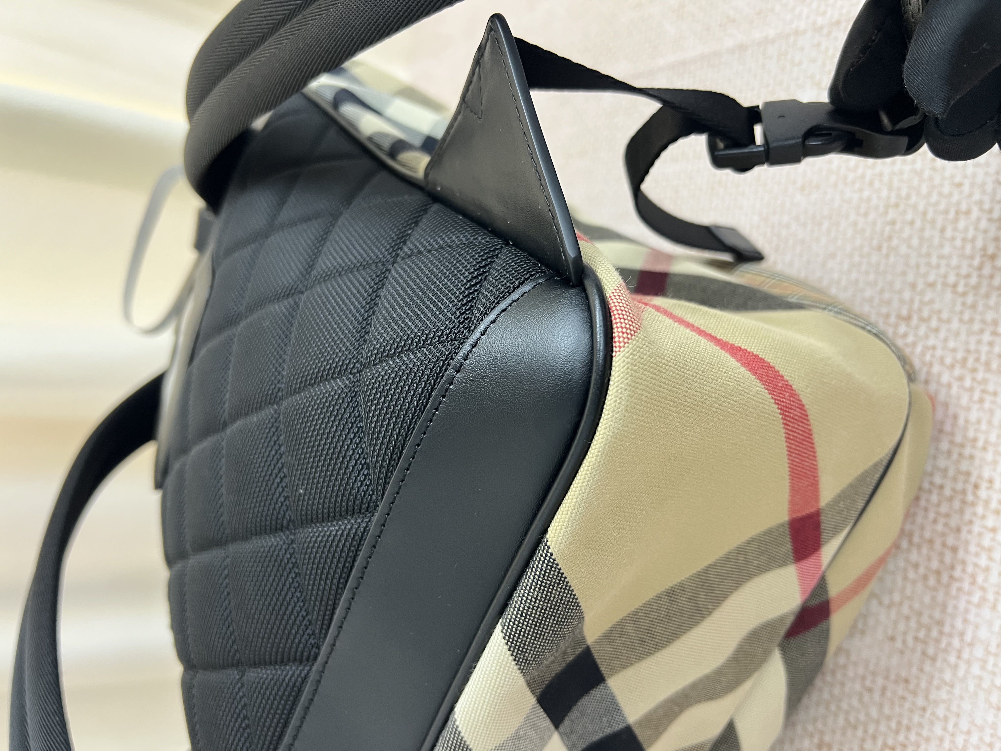 Pre-owned Burberry Kids Thomas 3D Teddy Check-Print Backpack/ Product Code: 26030207