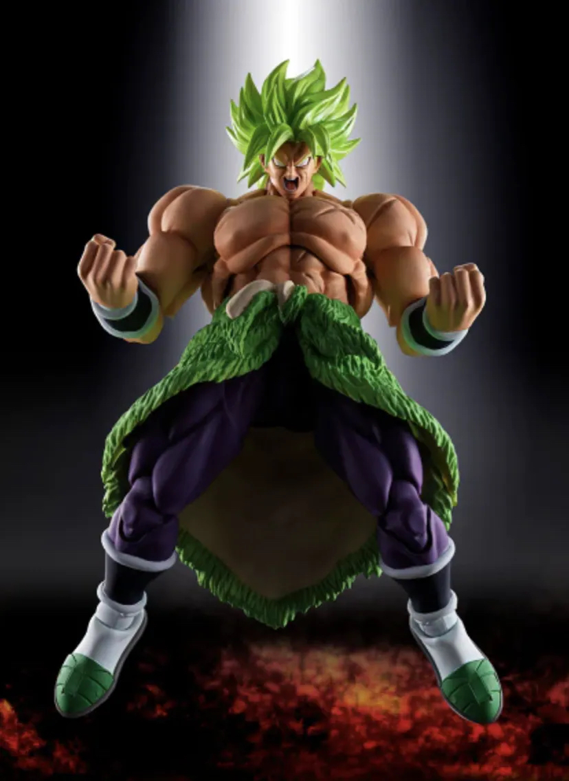 龍珠Z S.H.Figuarts 超級賽亞人布羅利 全功率輸出ver. 可動figure Dragon Ball SHF  Super Saiyan Broly Fullpower action figure