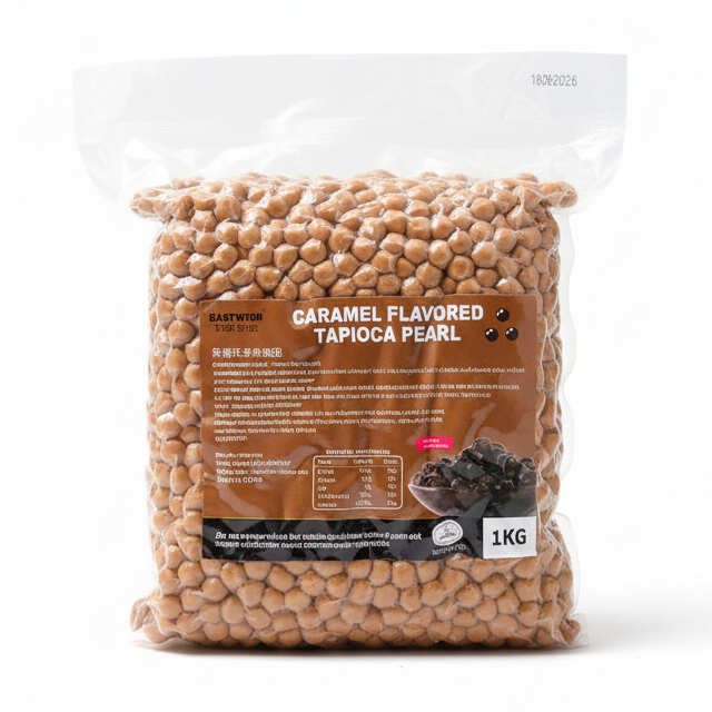 Caramel Flavour Tapioca Pearls 1kg