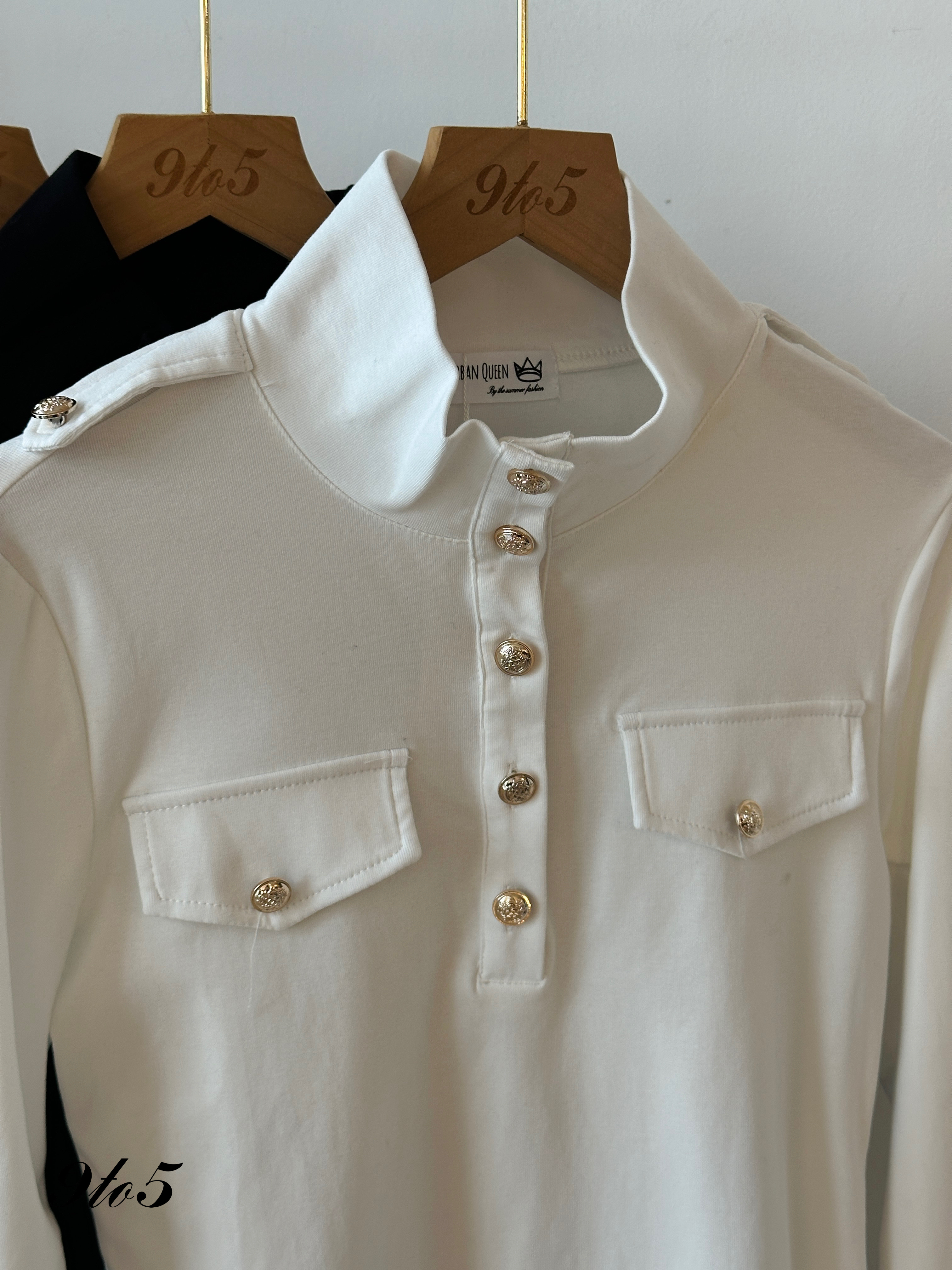 T3935 Mock Neck Top - 5 Colors