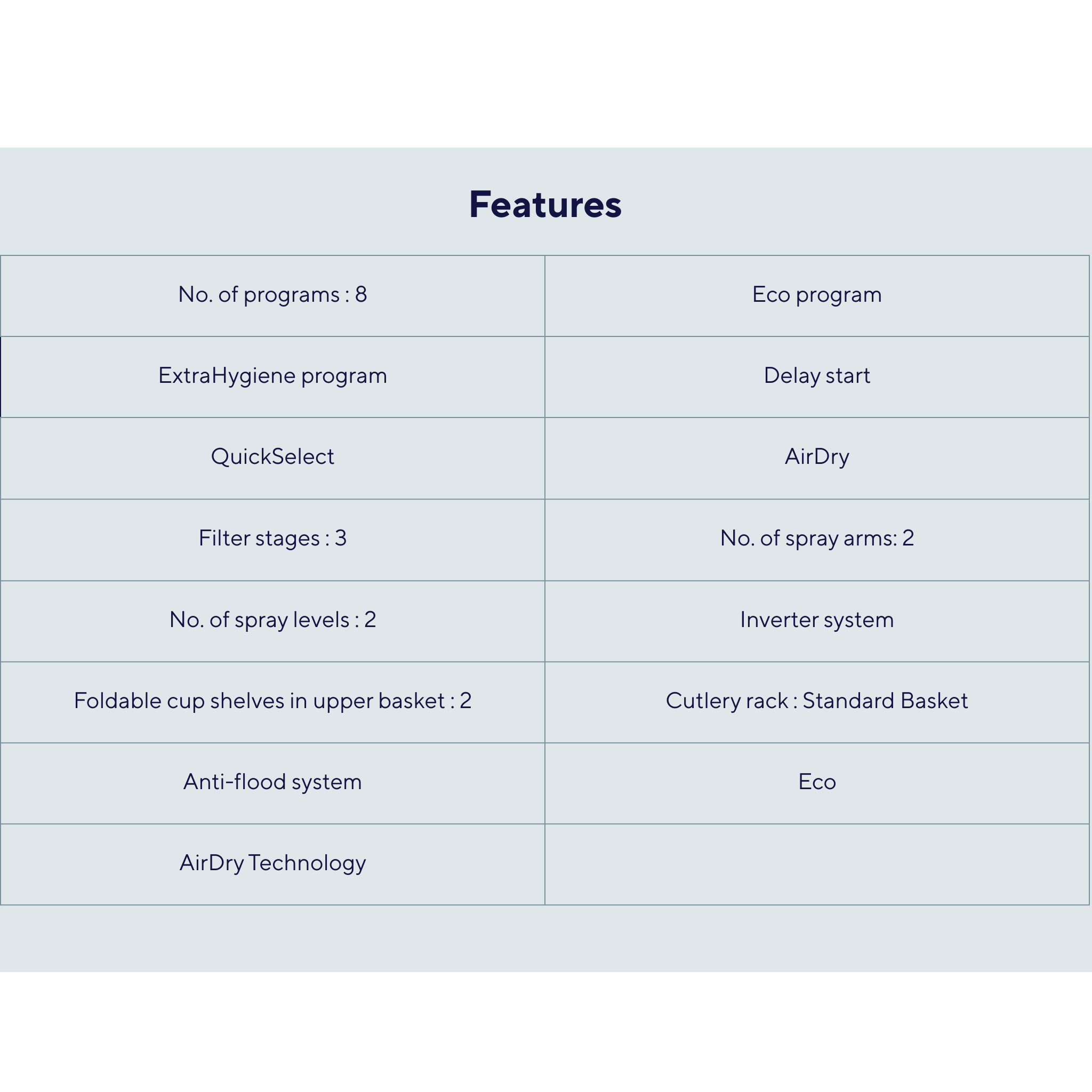 Electrolux UltimateCare 300 Freestanding Dishwasher Silver (ESA47200SX)