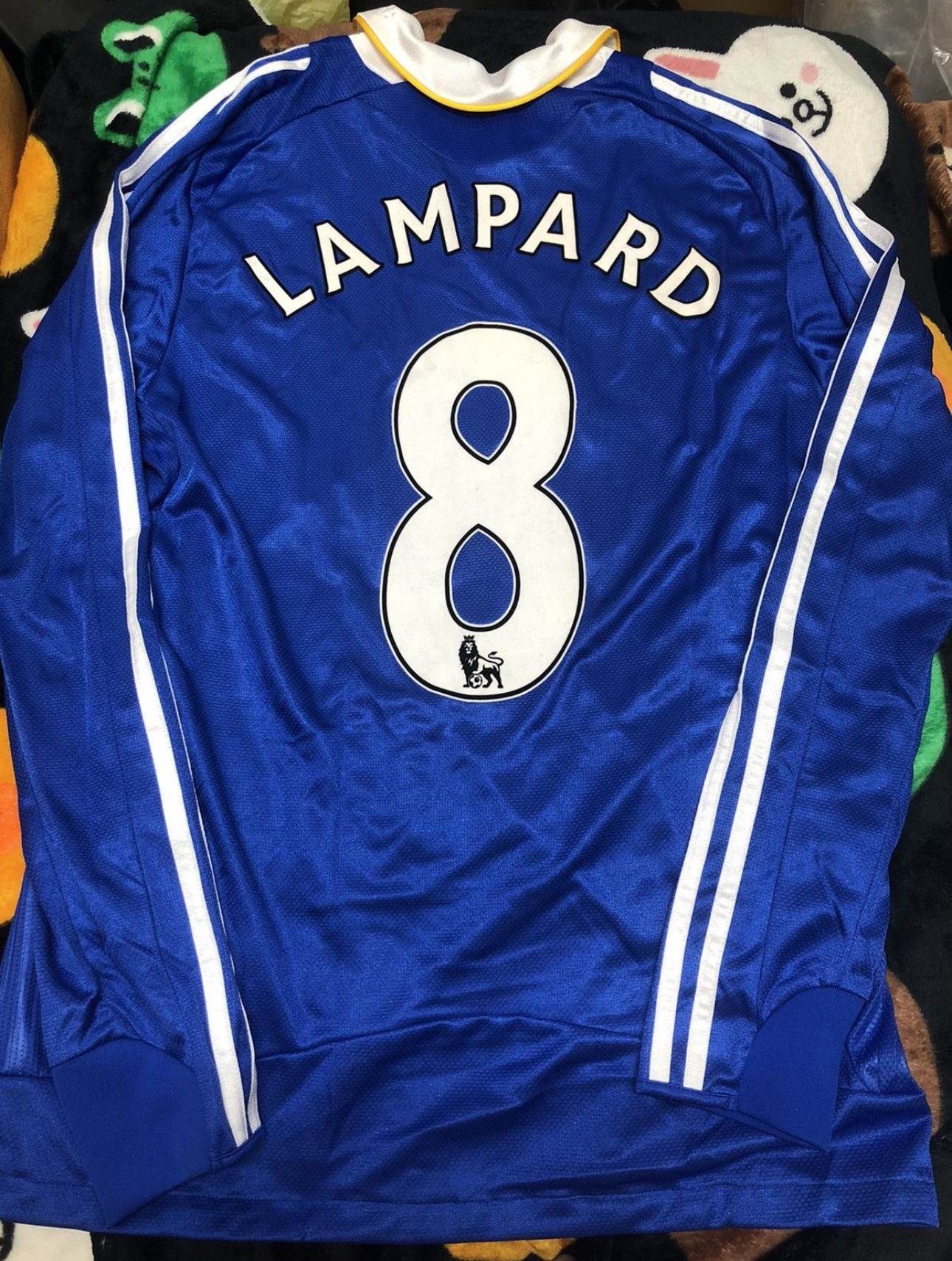 Chelsea 08/09 longsleeves home shirt #8 Lampard