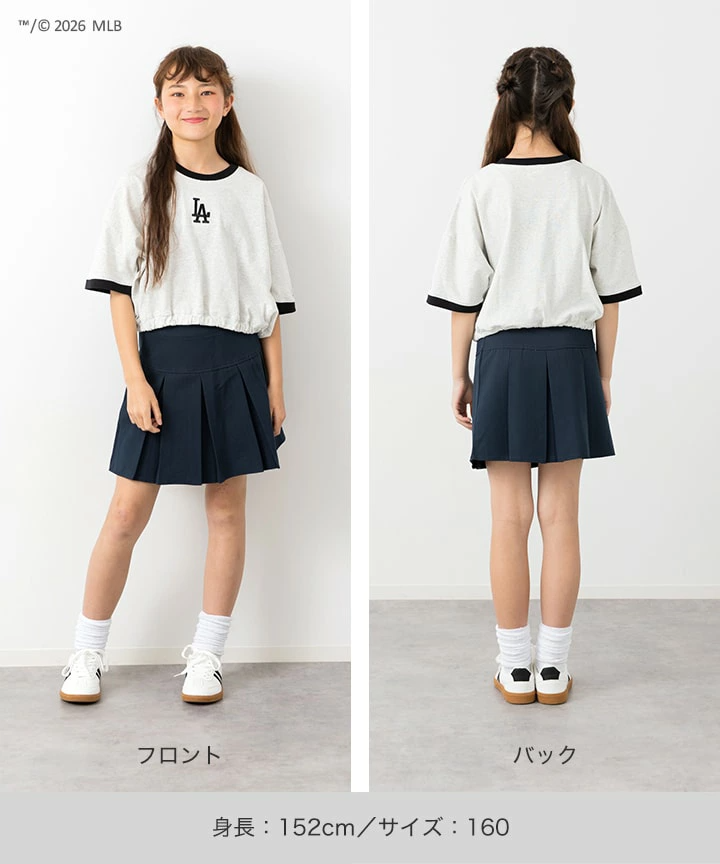 🆕【⭐訂購⭐】🇯🇵 日本直送  🌀 #MLB 女童寬鬆束腰上衣［3款選］🌀[PLFA-0150] [260718]
