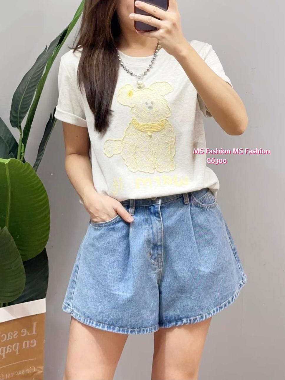 G6300 韓國🇰🇷可愛狗狗tee