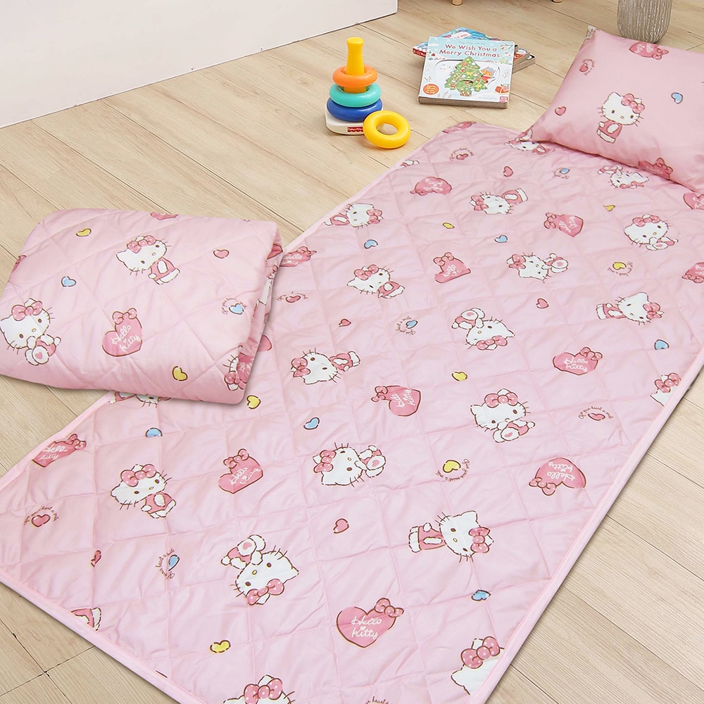 【台灣】SANRIO 兒童三合一睡墊組（KITTY）