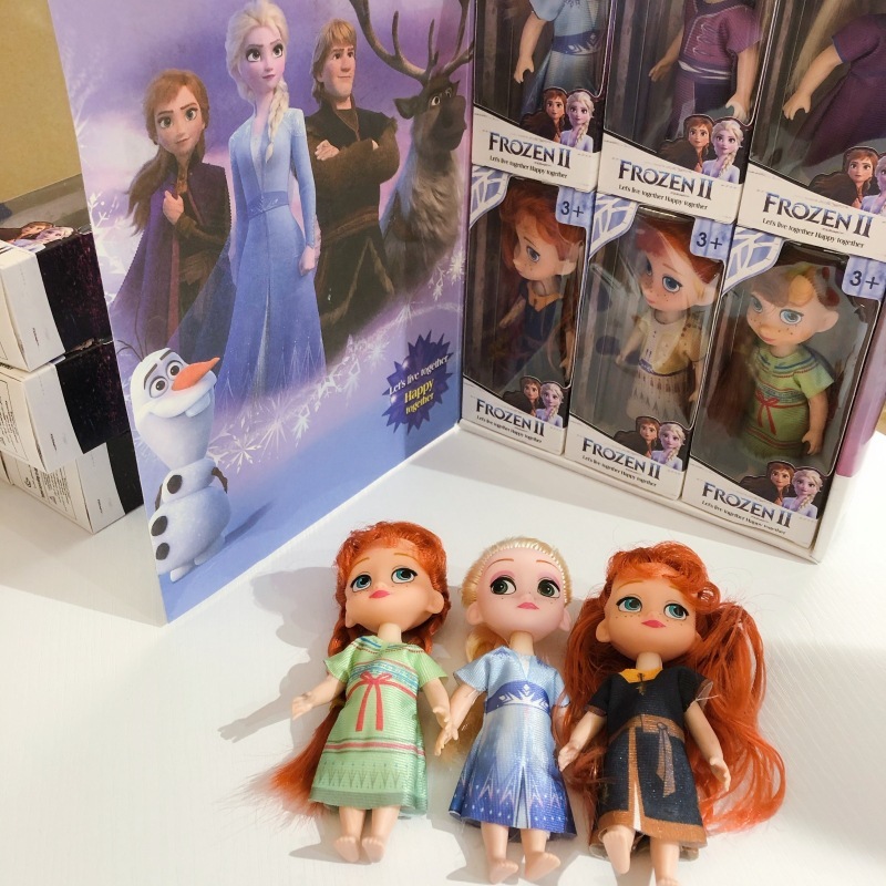 Frozen Elsa Anna 公主套裝(一套6個) -1套- 現貨