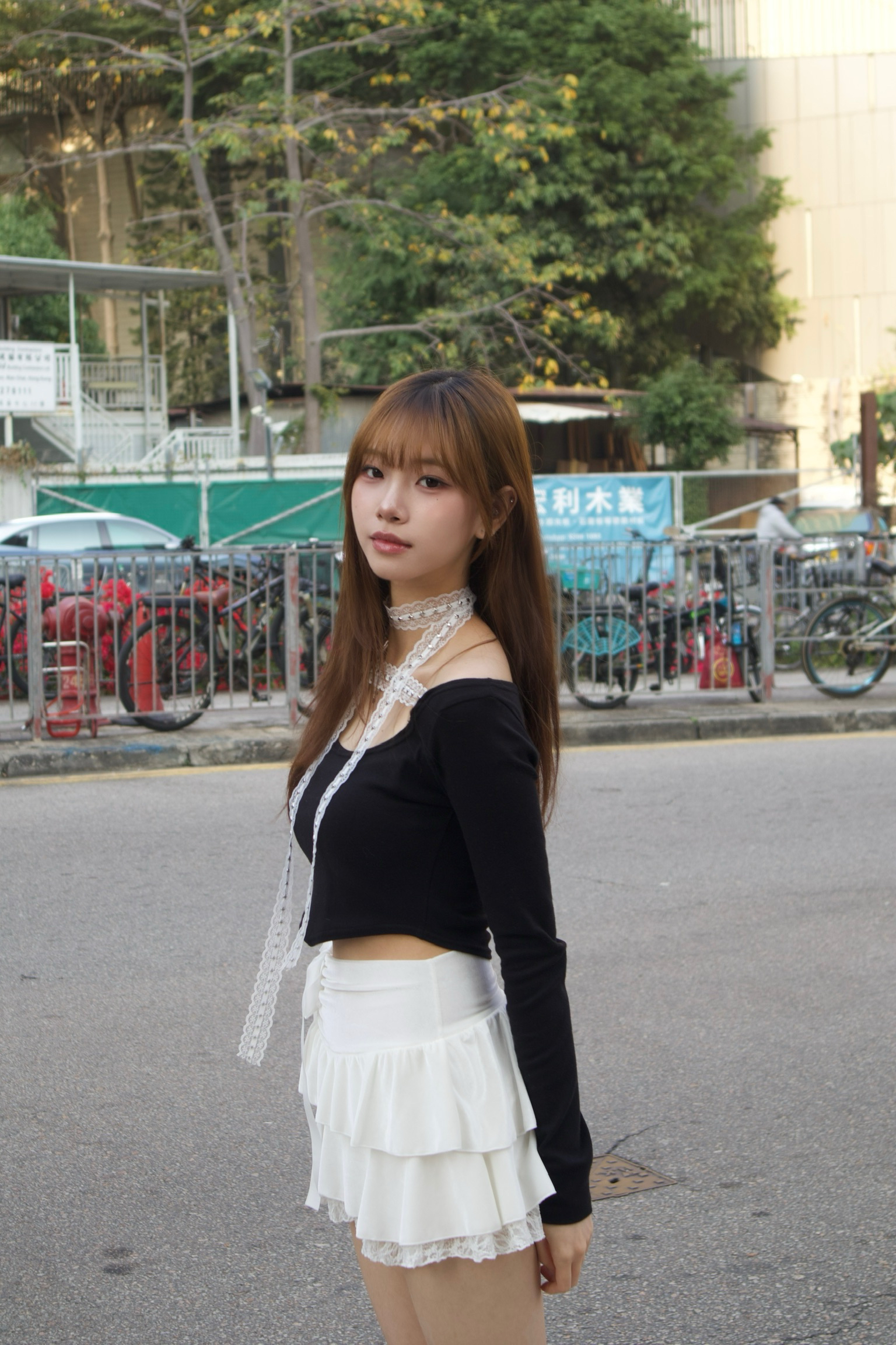 人氣款 韓國Lacy蝴蝶結兩層蛋糕裙(絲絨質地)