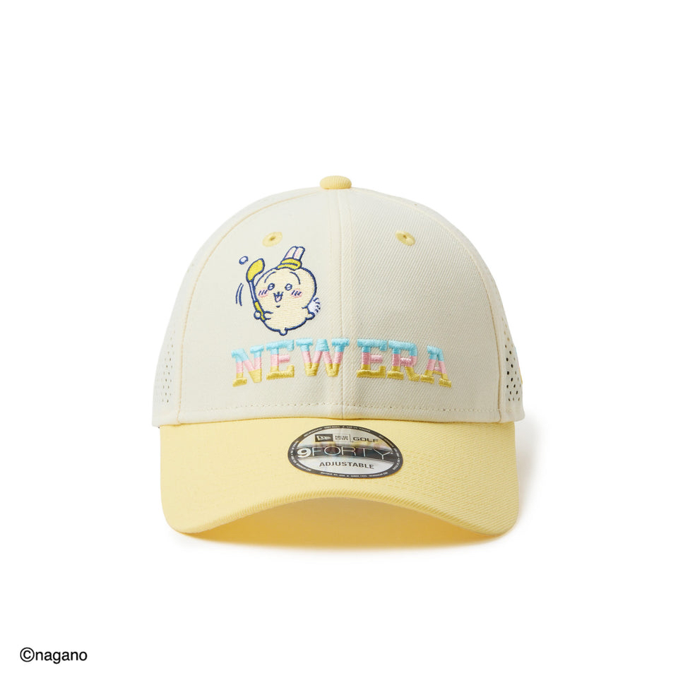 New Era 9FORTY Chiikawa / Rabbit Chrome White/Soft Yellow | Golf