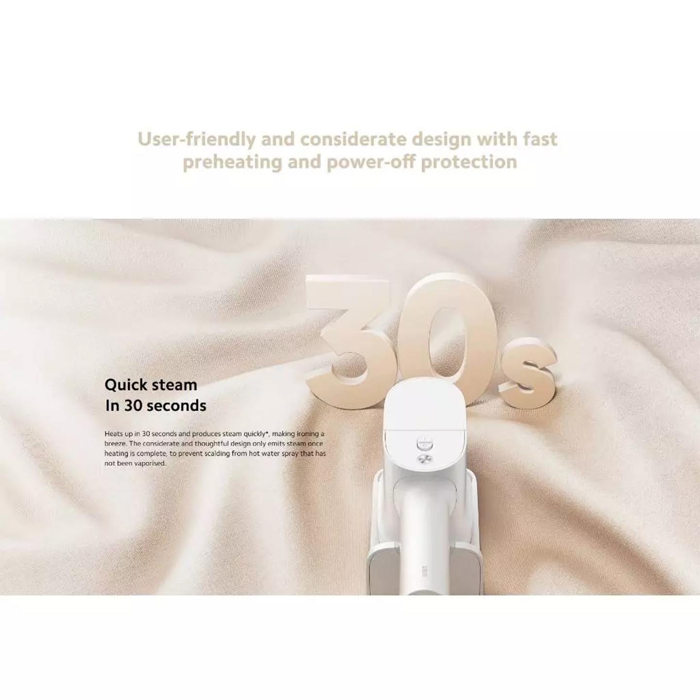 Xiaomi Handheld Steam Iron Ceramic Soleplate (BHR9026GB)