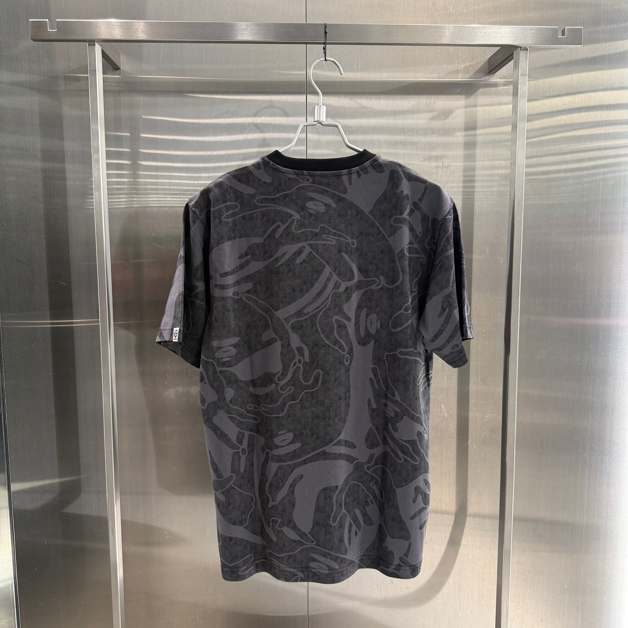AAPE Regular fit AAPENOW camo tee (1812)