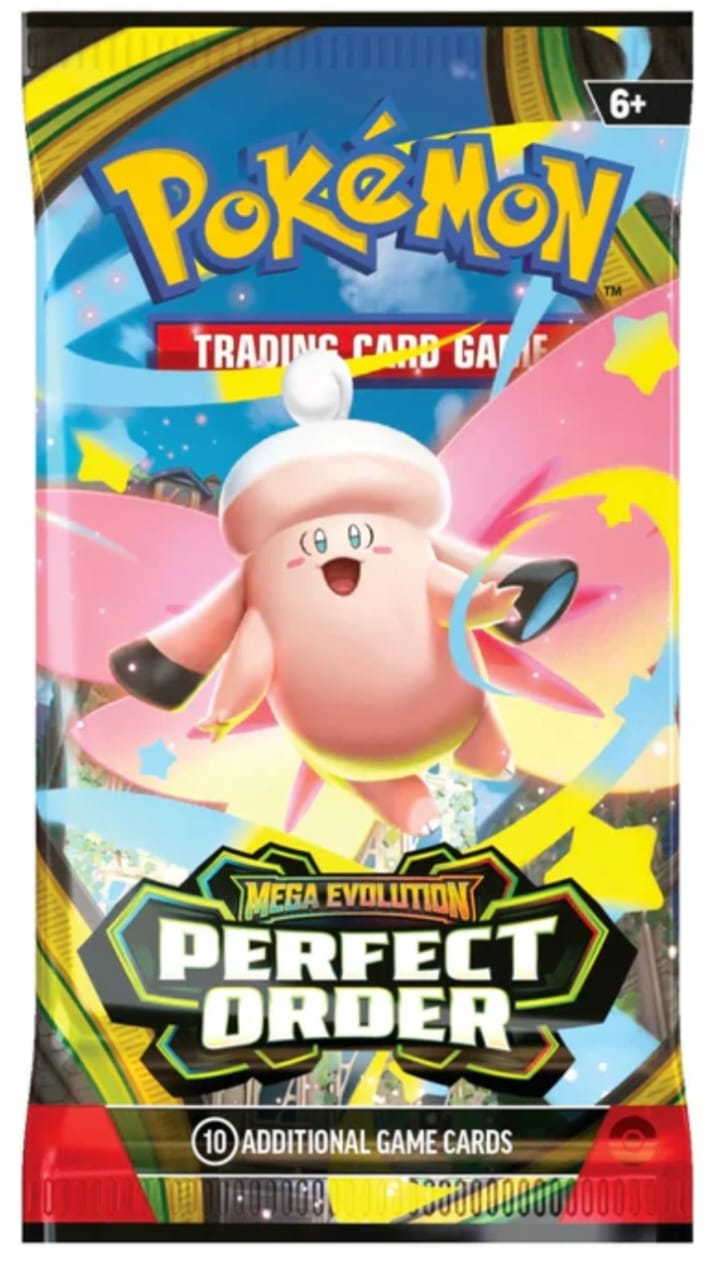 Pokemon TCG Card Game Mega Evolution - Single Pack (ME01-ME04)