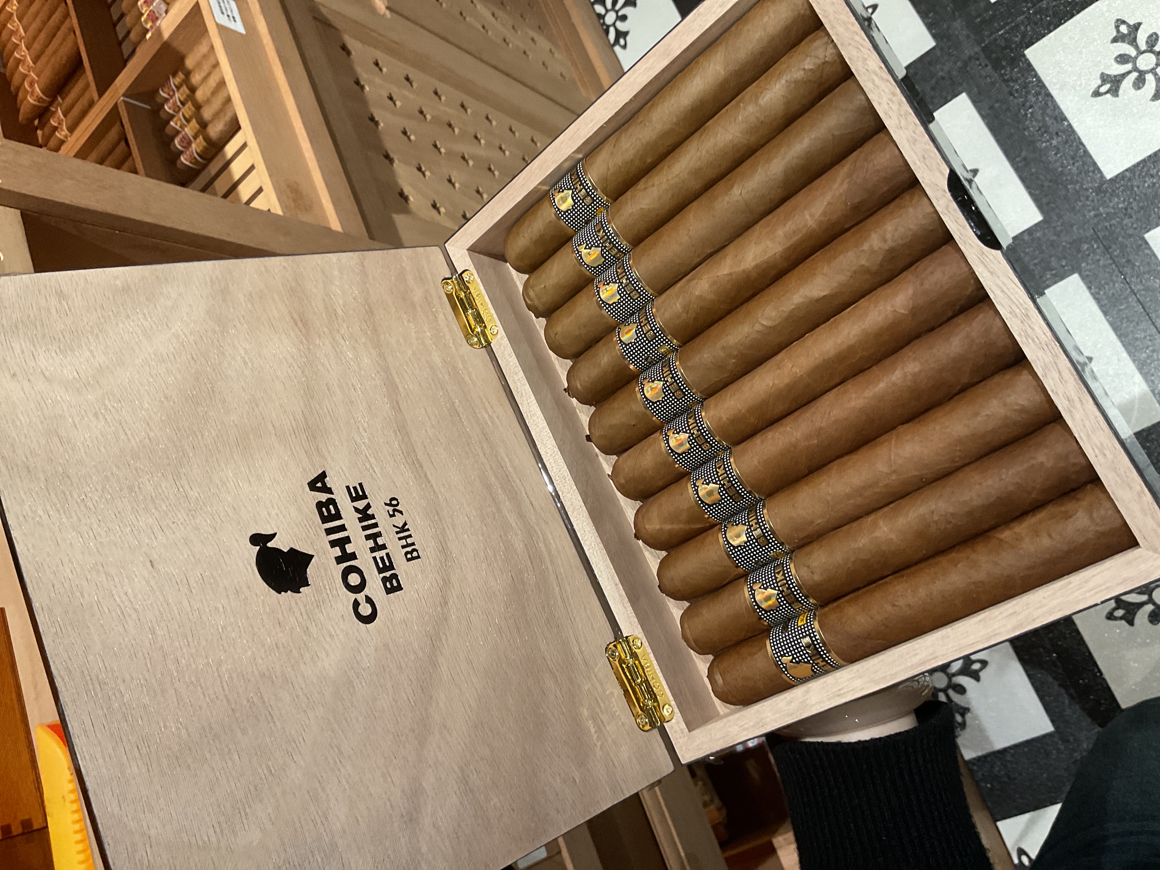 COHIBA高希霸 BHK56 10支（木盒）