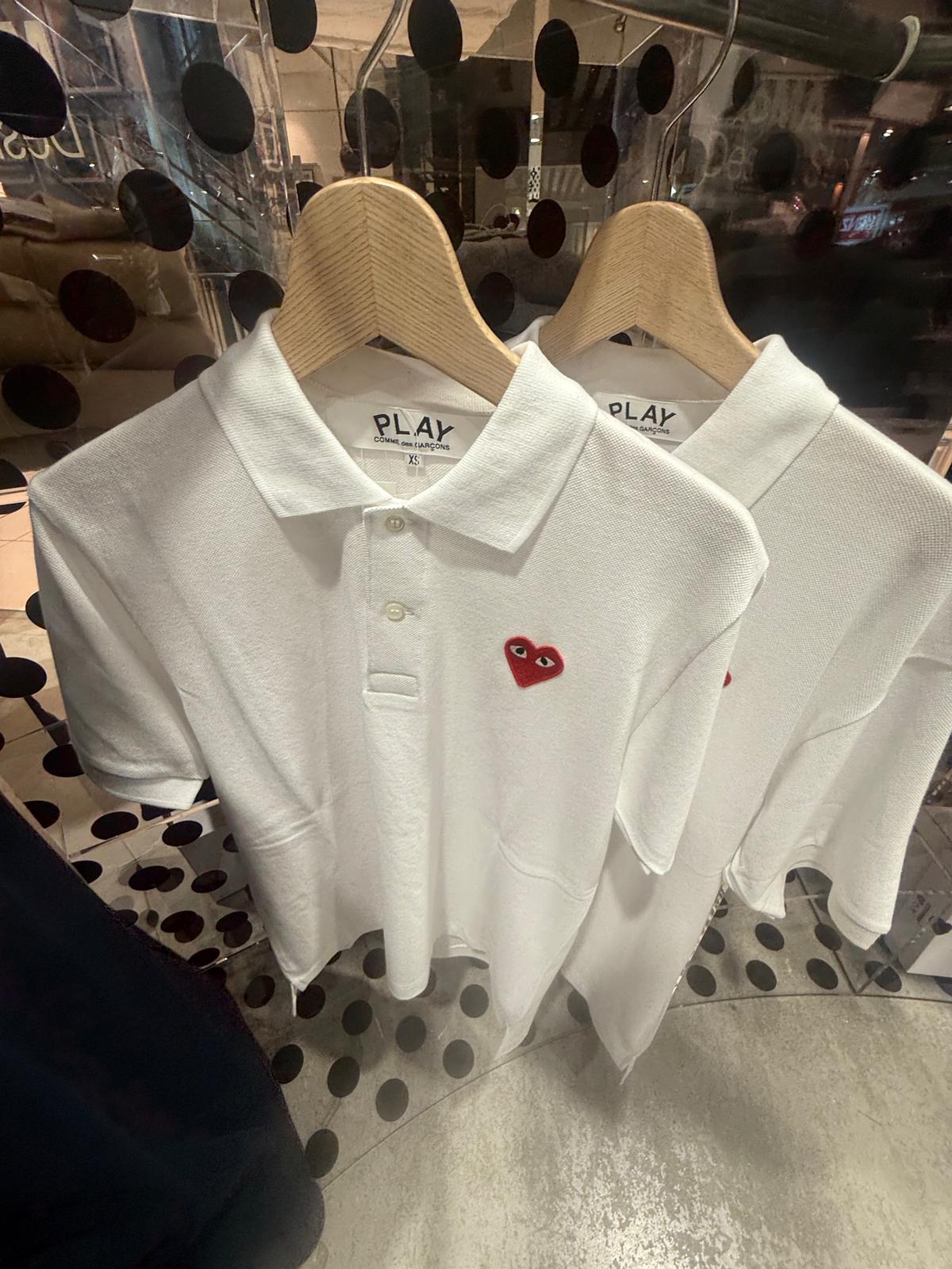 CdG play红心polo Navy