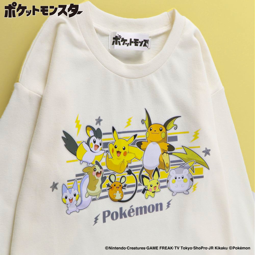 🆕【⭐訂購⭐】 🇯🇵日本直送 🌀#Pokemon 前後印花長袖Tee［6款選］🌀 [ELIA-0051][261008]