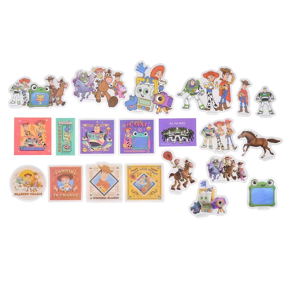日本預訂📍日本迪士尼Toy Story 5電影系列 - 貼紙套裝 