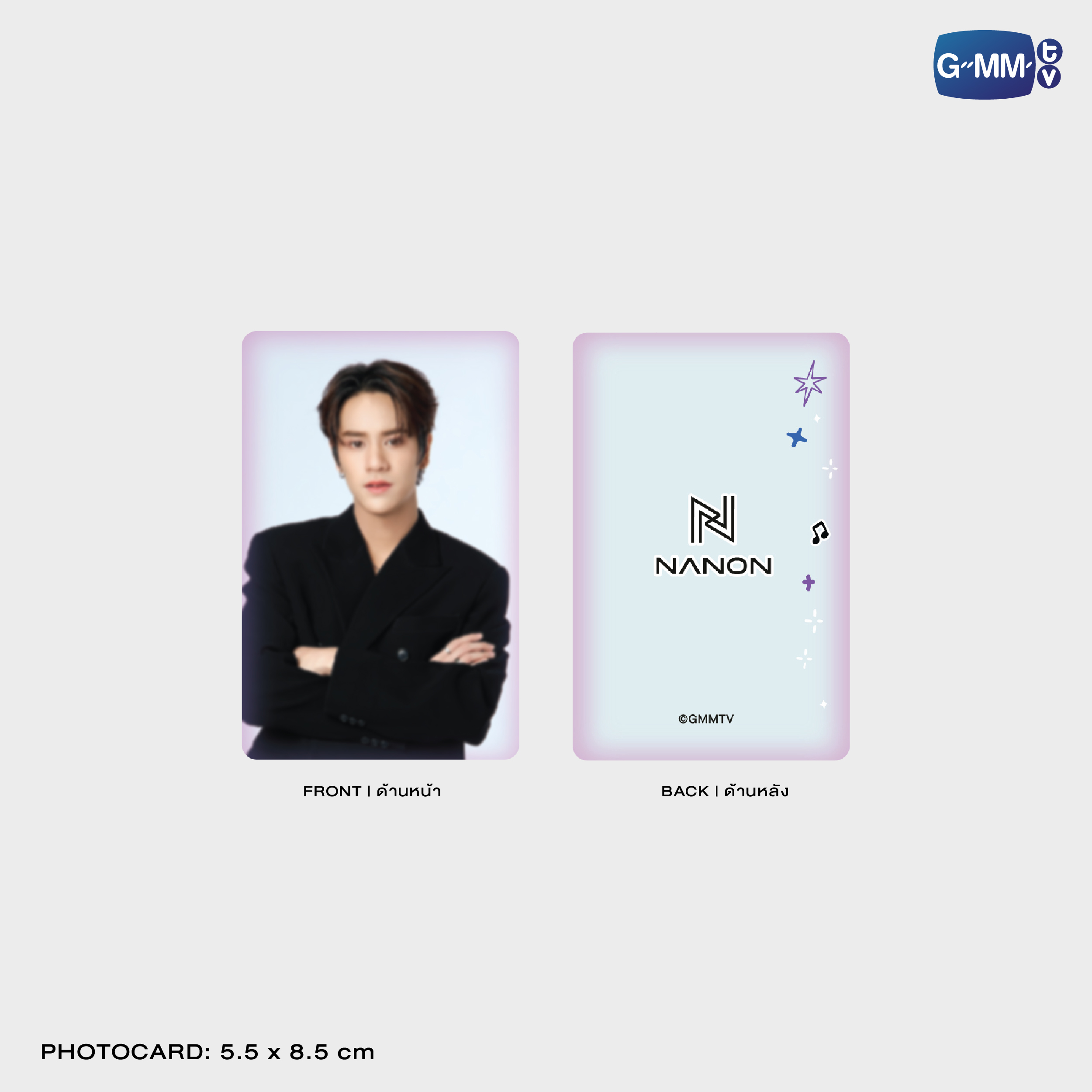 NANON ACRYLIC MAGNETIC CARD HOLDER | TAIPEI POP UP STORE JUN 2026