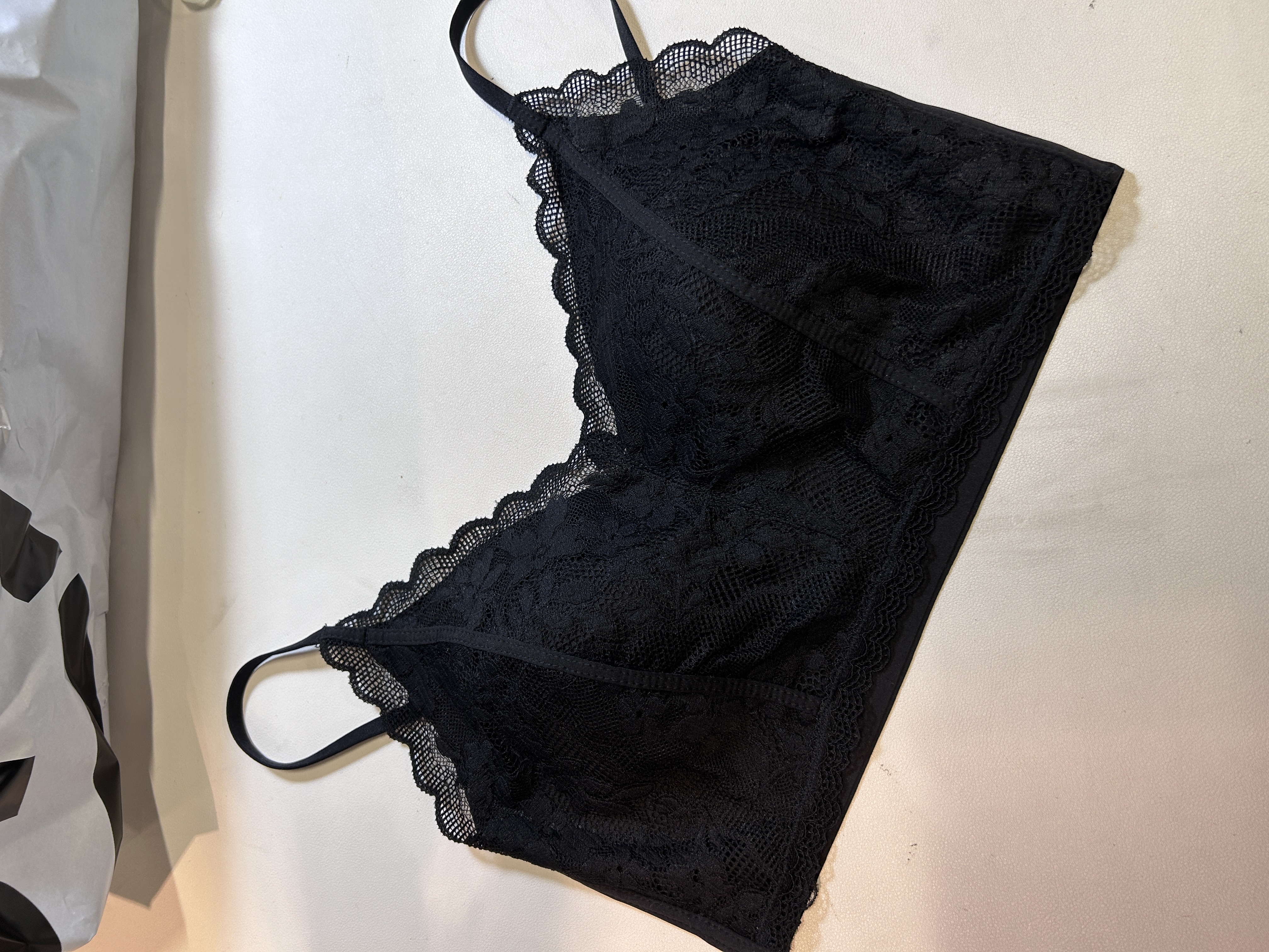 蕾絲花卉無鋼圈打底