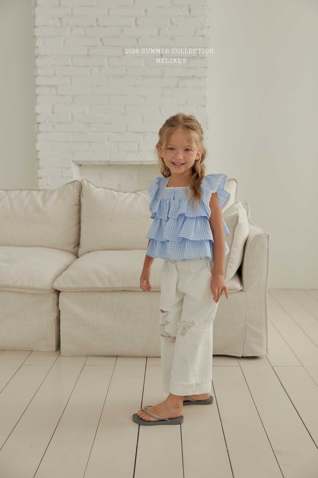 Melkey | Blouse (Blue M95-105)